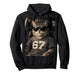 67 Cat Wearing Sunglasses Gen Alpha Funny Six Seven 6 7 Meme T-Shirt