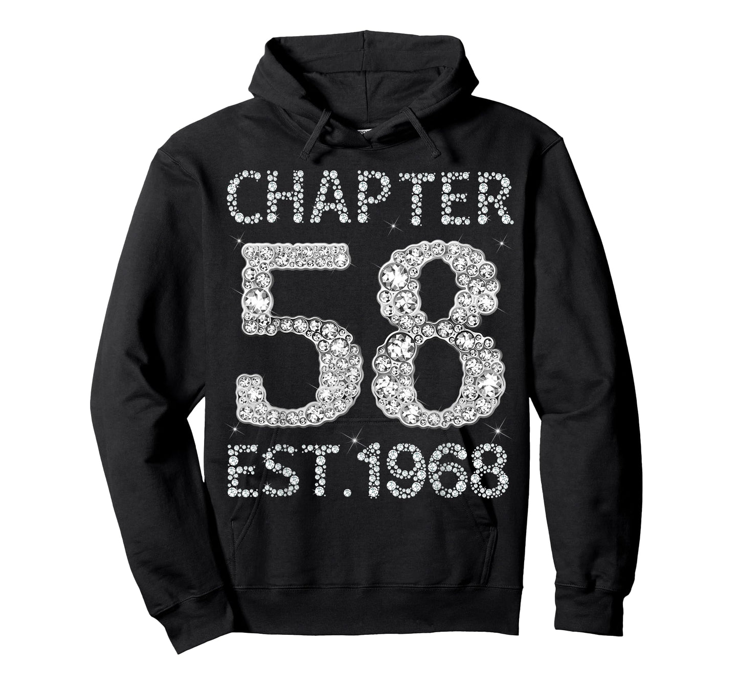 Chapter 58 EST 1968 Happy 58Th Birthday Gift for Him Her T-Shirt