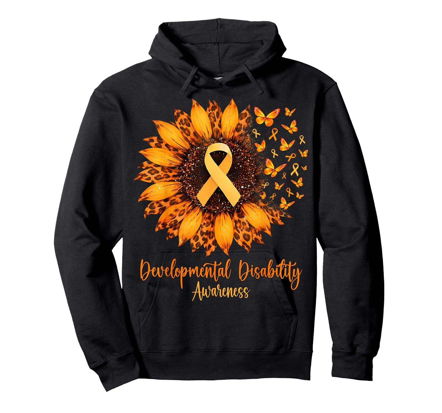 in March We Wear Orange Developmental Disability Awareness T-Shirt