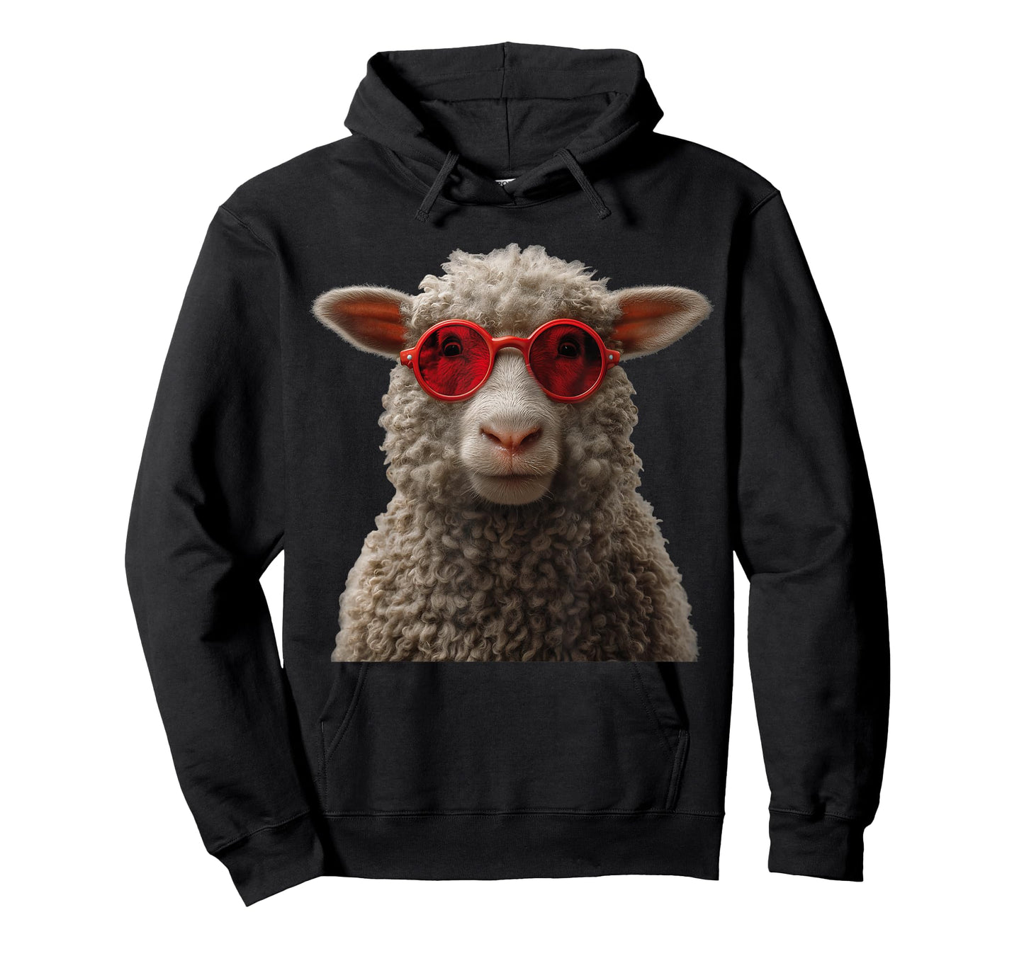 Sheep Wearing Sunglasses Funny Graphic T-Shirt