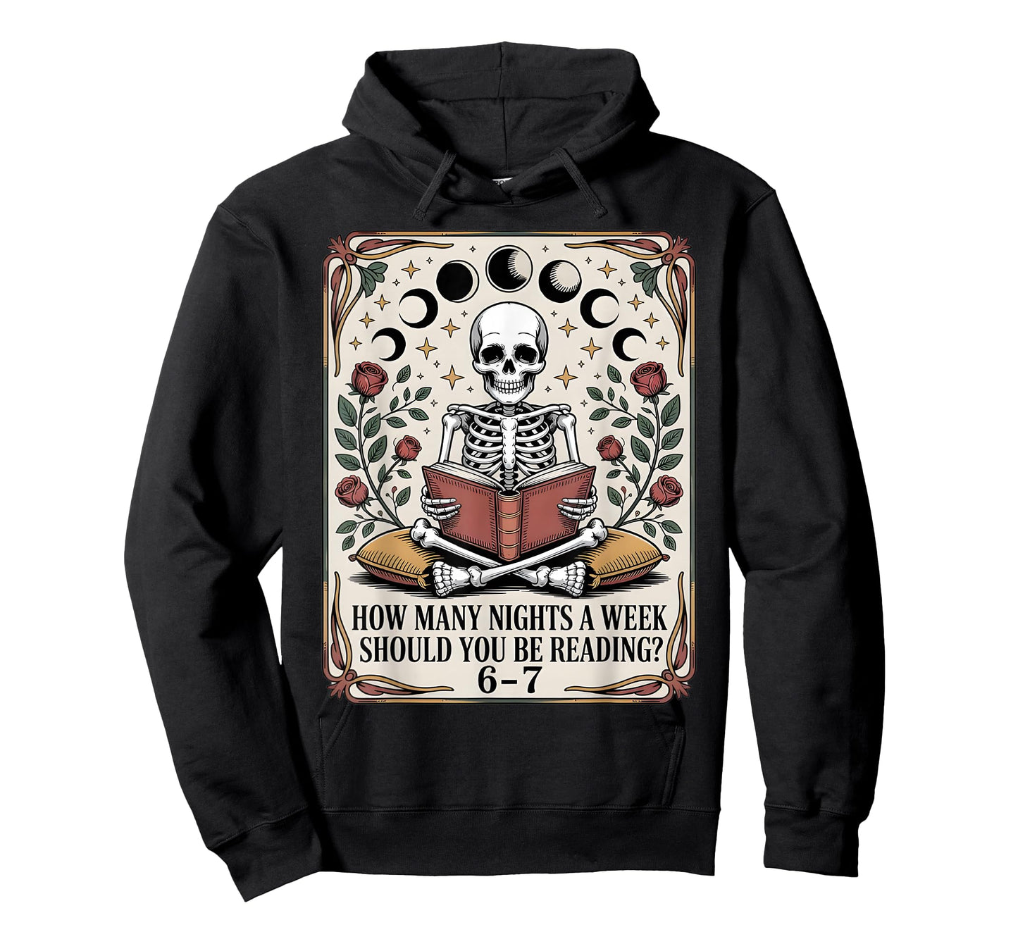 How Many Nights Reading Meme 6 7 Funny Book Lover T-Shirt