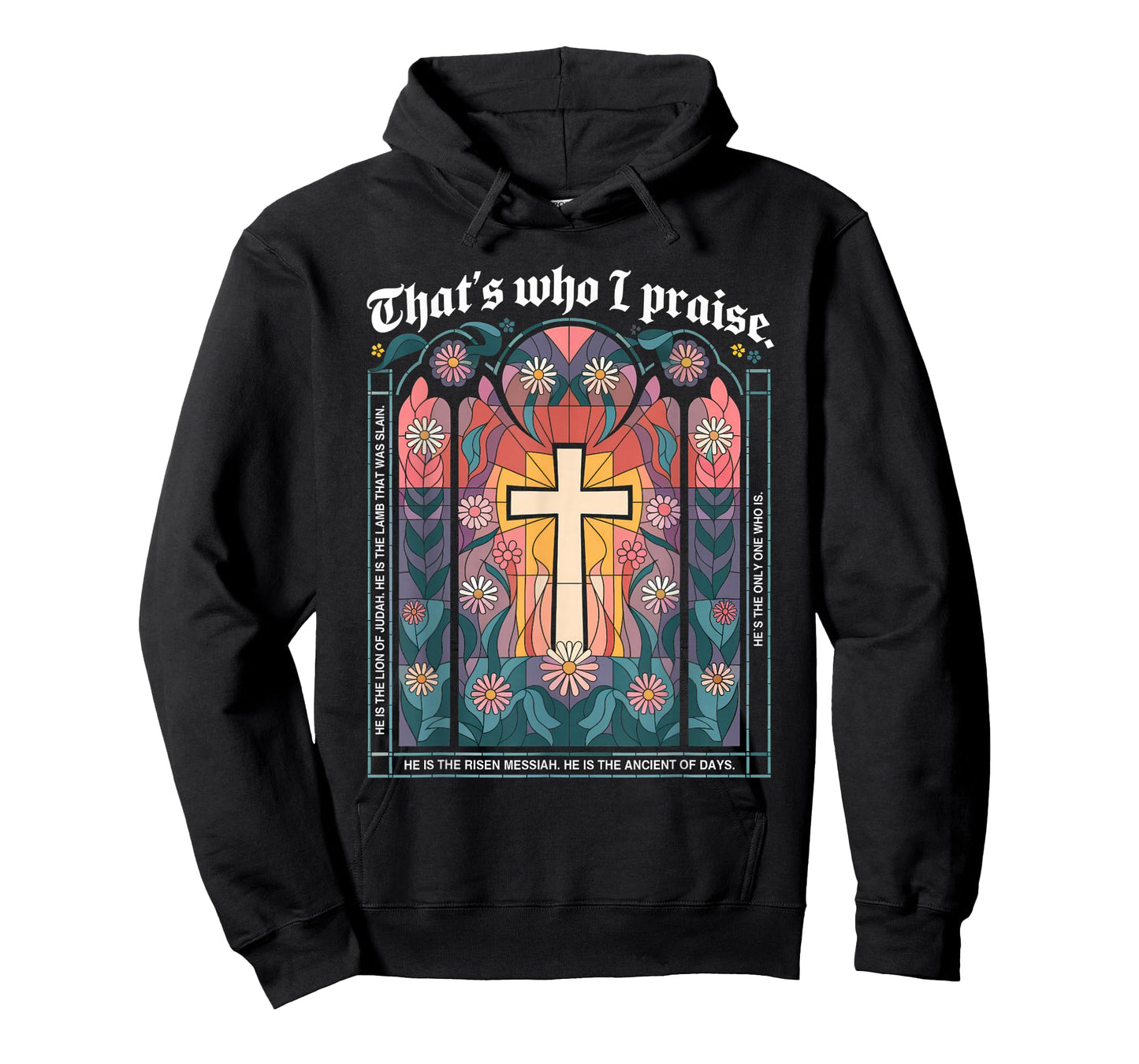 That's Who I Praise Tshirt Jesus Christian Lake God Church T-Shirt