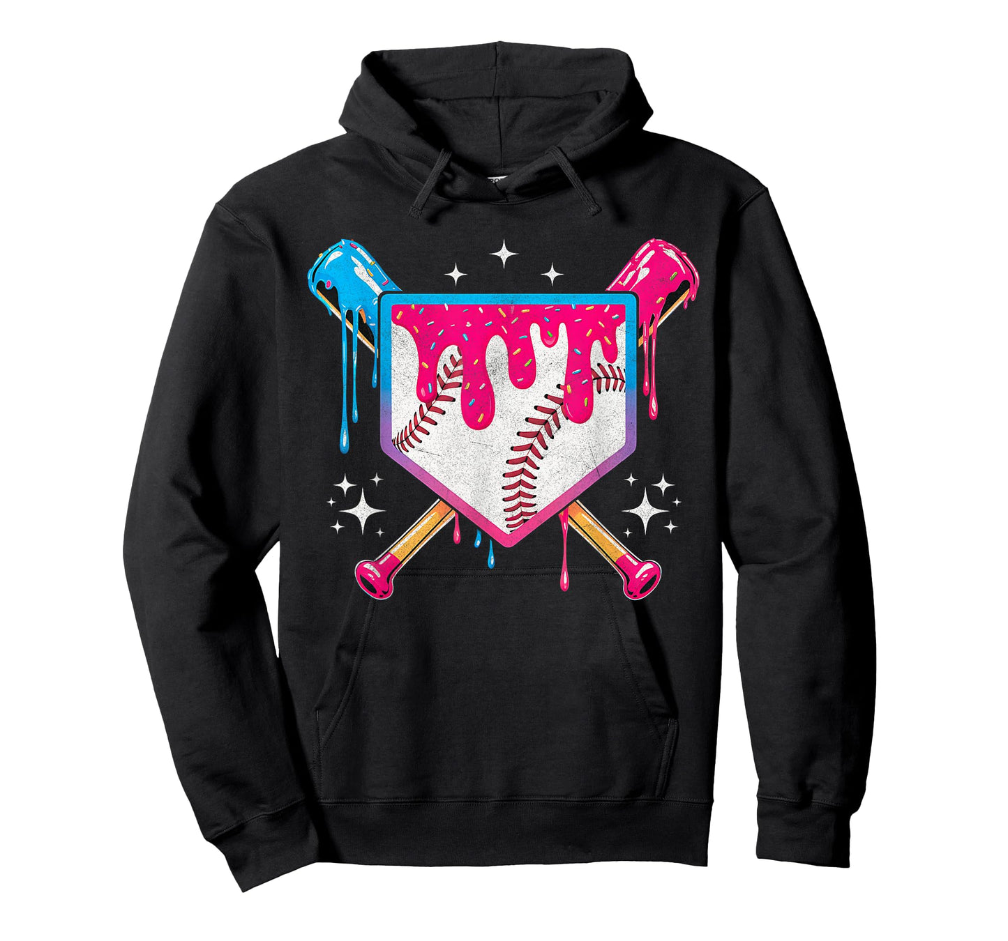 Baseball Drip Purple Glove Respect The Drip Youth Boys Girls T-Shirt