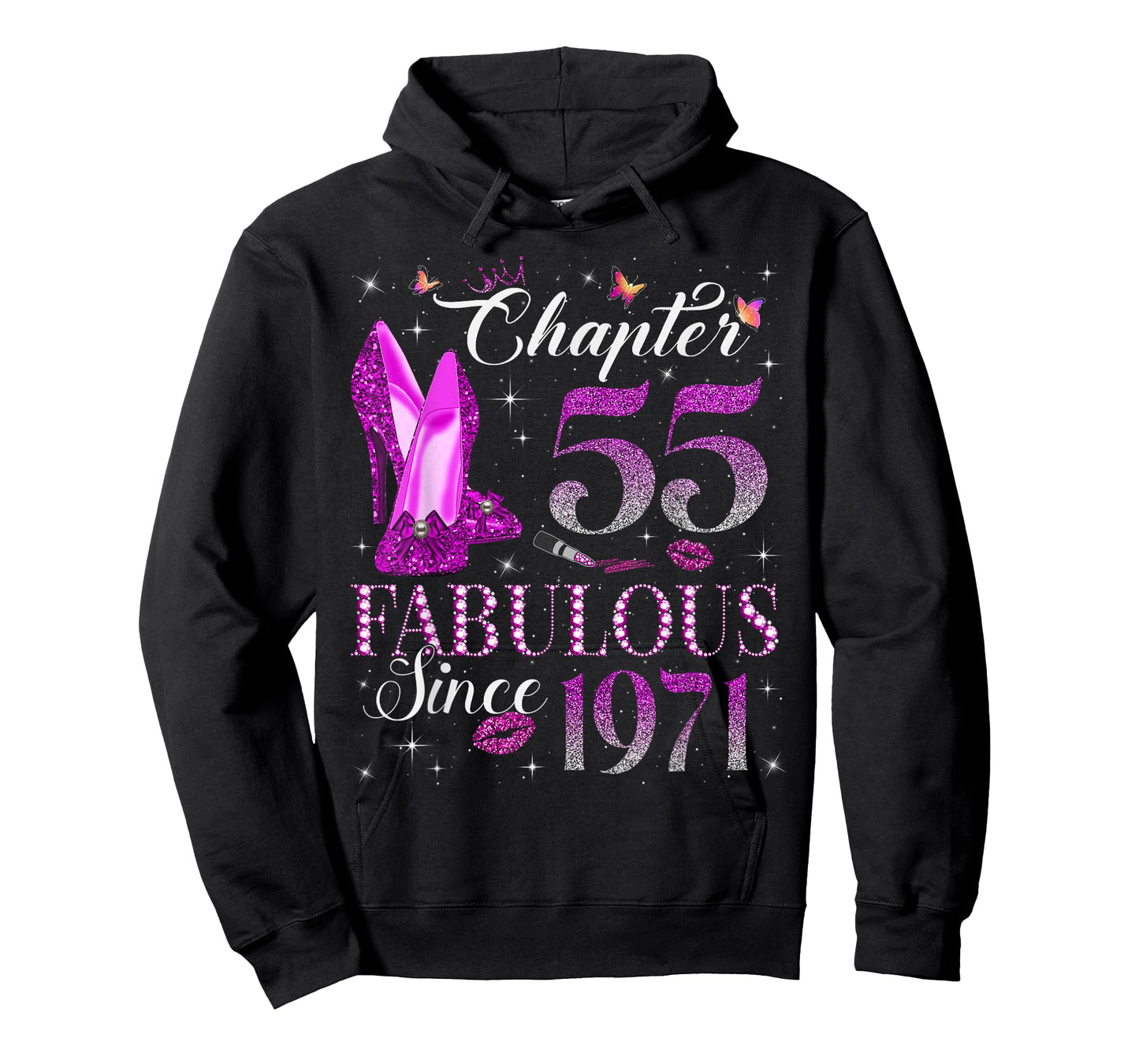 Chapter 55 Fabulous Since 1971 55Th Birthday Gift for Women T-Shirt