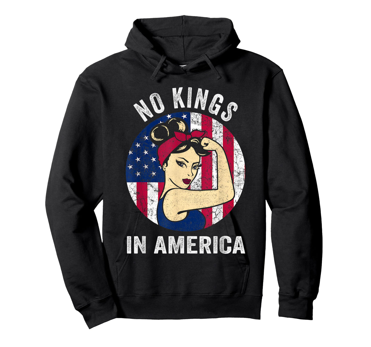 No Kings Shirt Women Vintage America No Kings in America T-Shirt