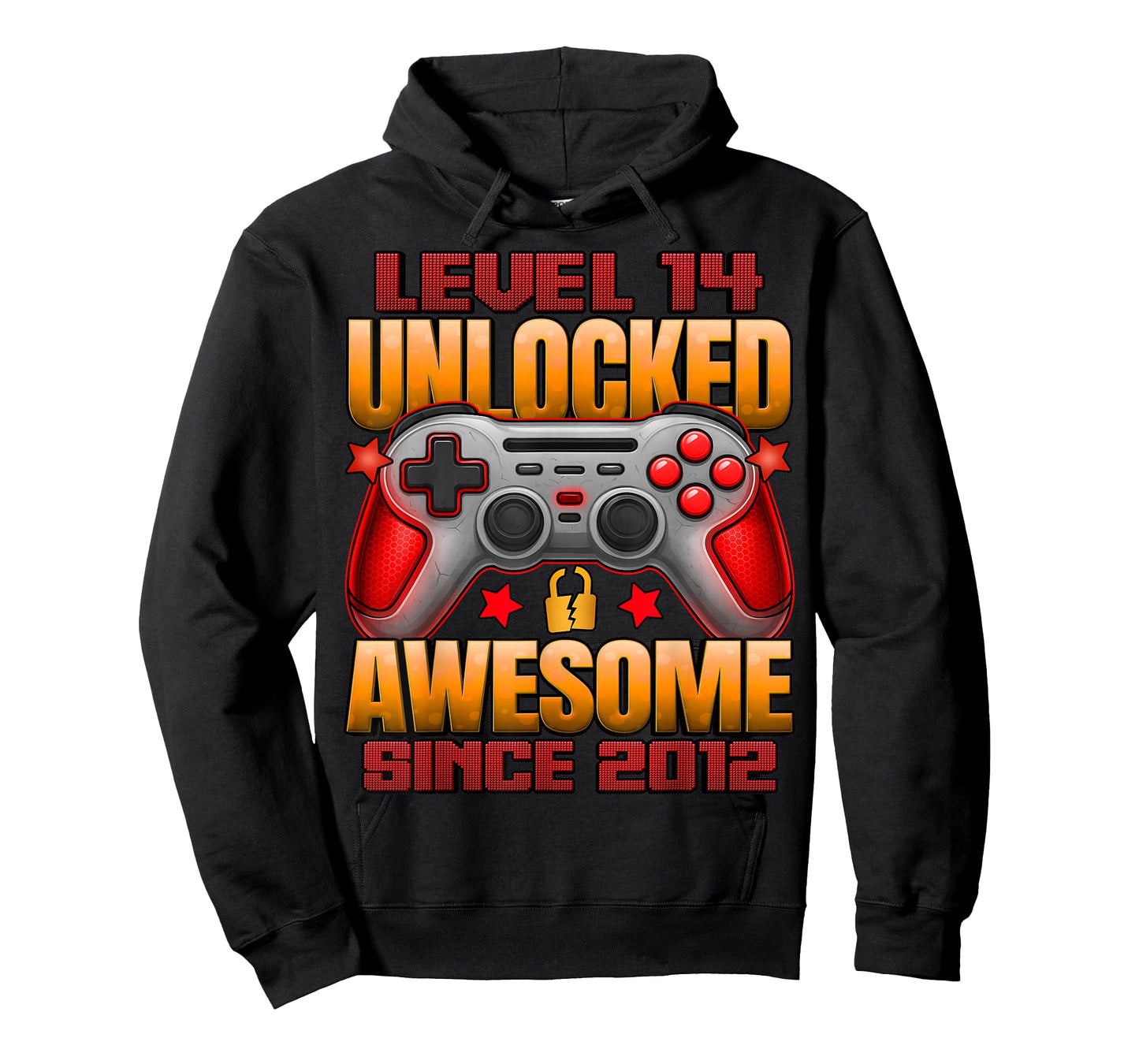 Level 14 Unlocked 14 Year Old Gifts Boys 14th Birthday Boy T-Shirt