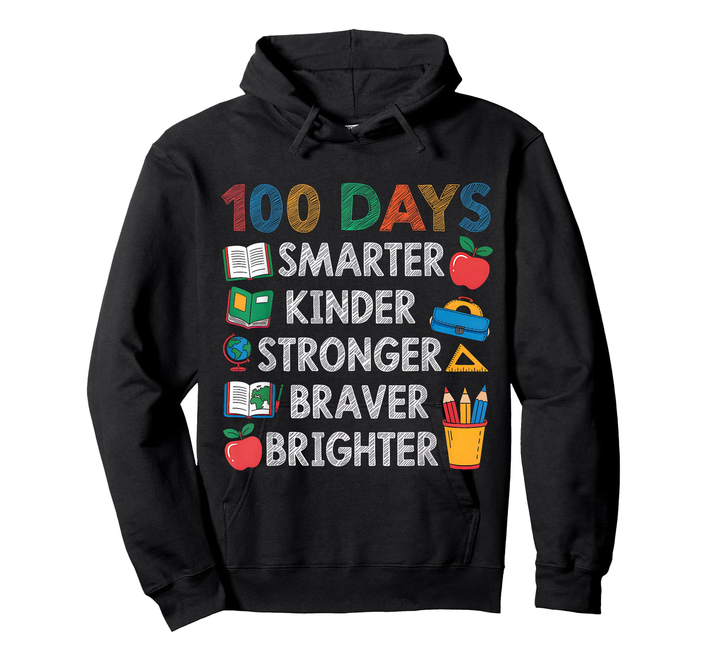 Happy 100 Days of School 100th Day of School Kids Boys Girls T-Shirt