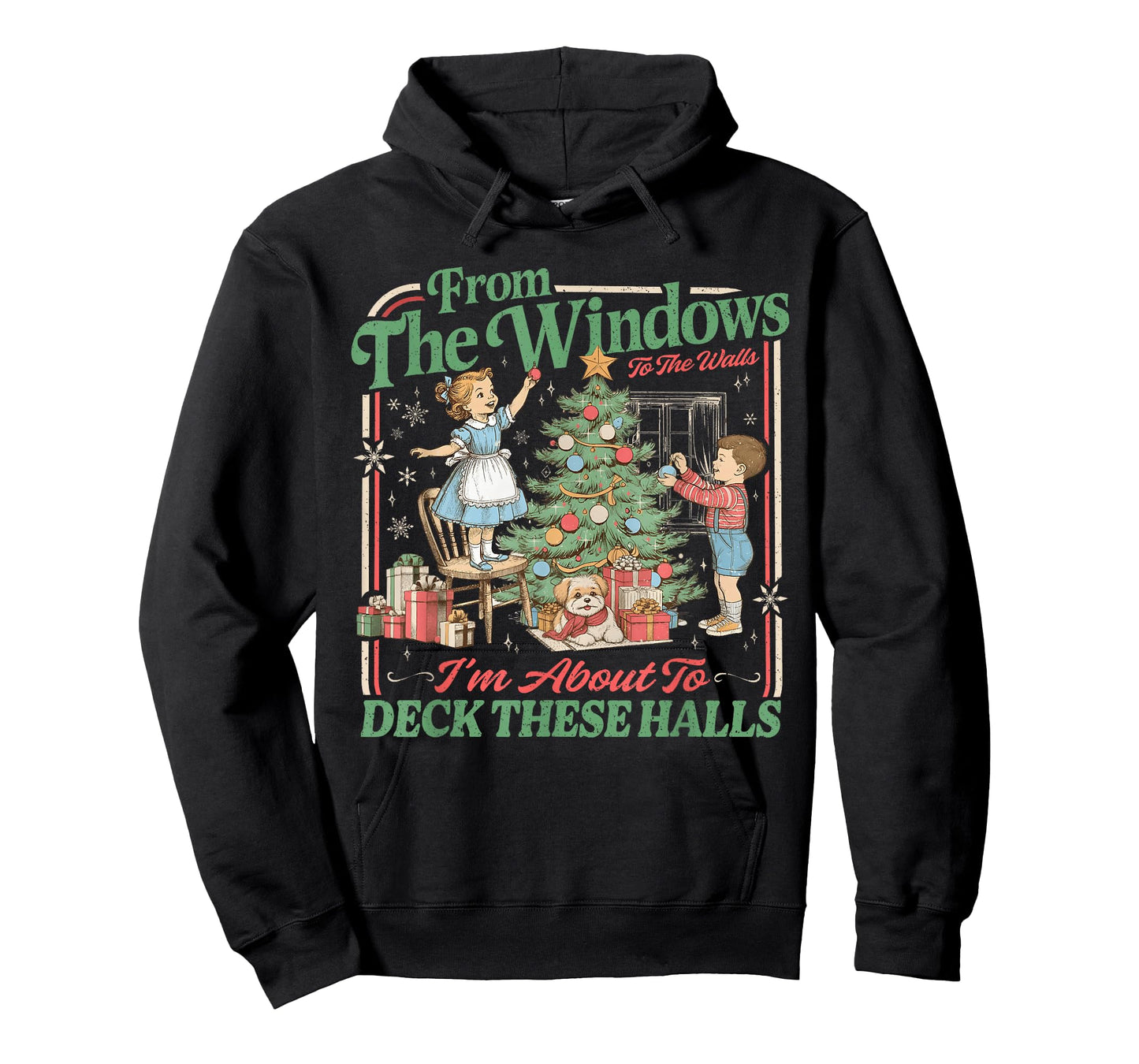 Funny from The Windows to The Walls Quote Holiday Party T-Shirt