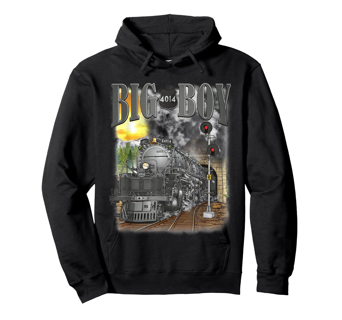 Big Boy 4014 Vintage Steam Locomotive Railroad Train Engine T-Shirt