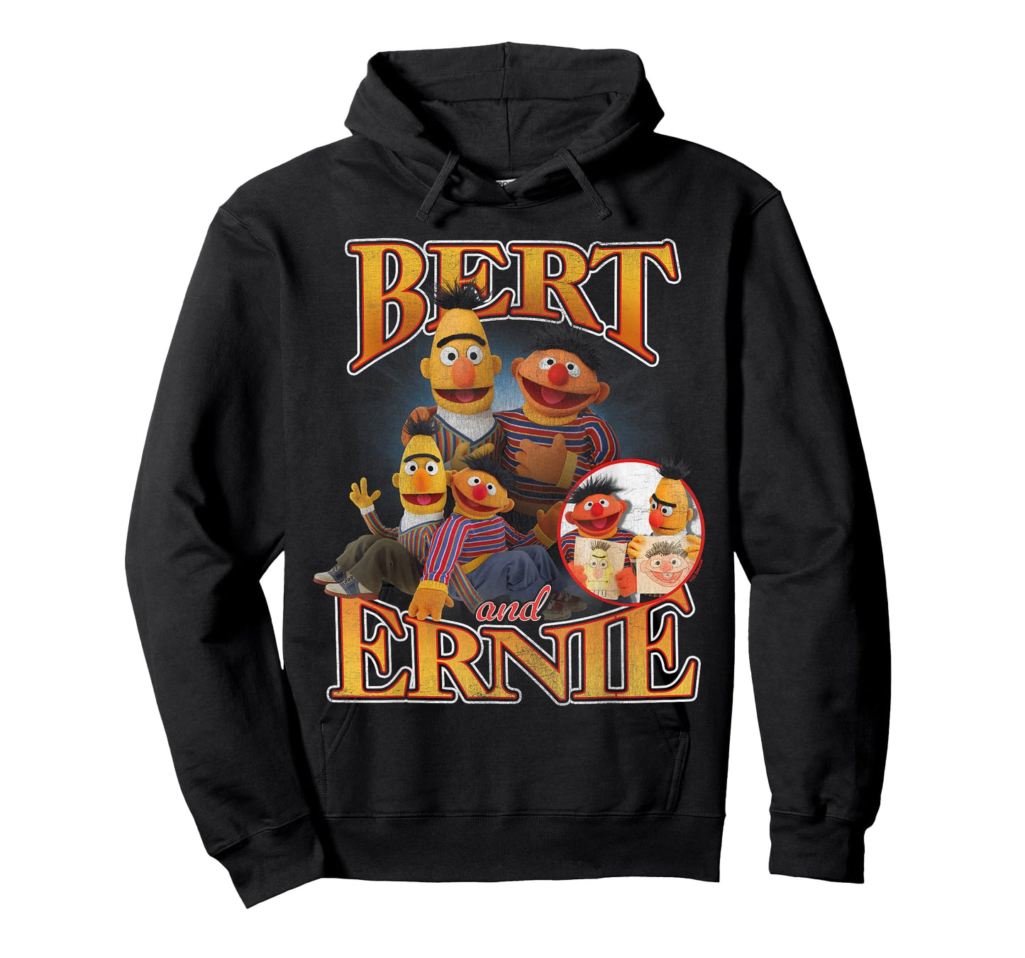 Sesame Street Bert and Ernie Bootleg Style T-Shirt