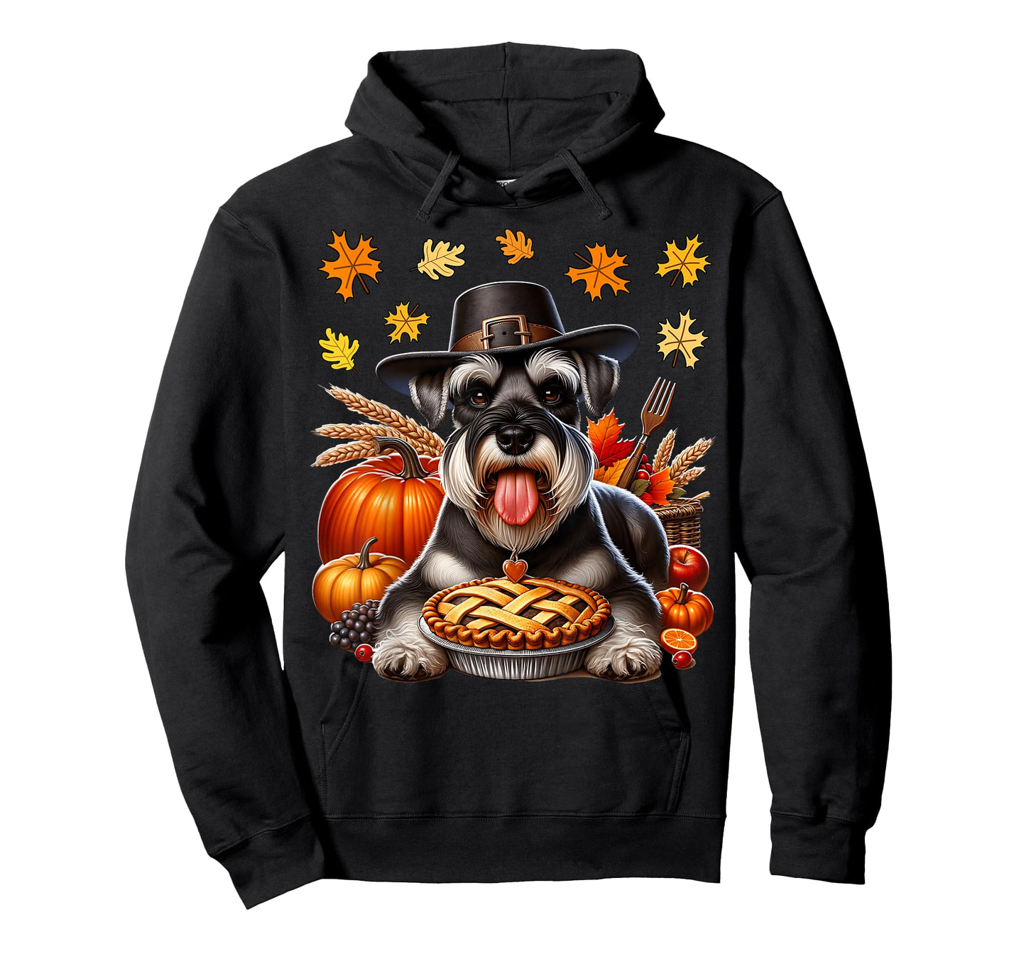 Schnauzer Thanksgiving Schnauzer Thanksgiving T-Shirt
