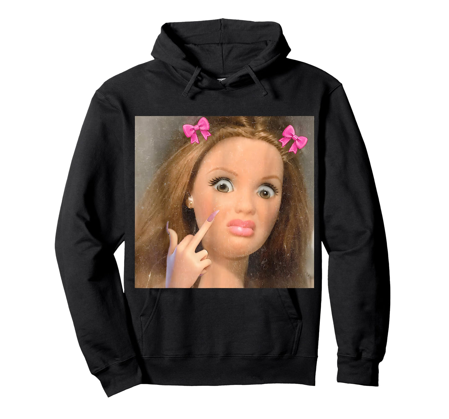Funny Disgusting Doll face Meme T-Shirt