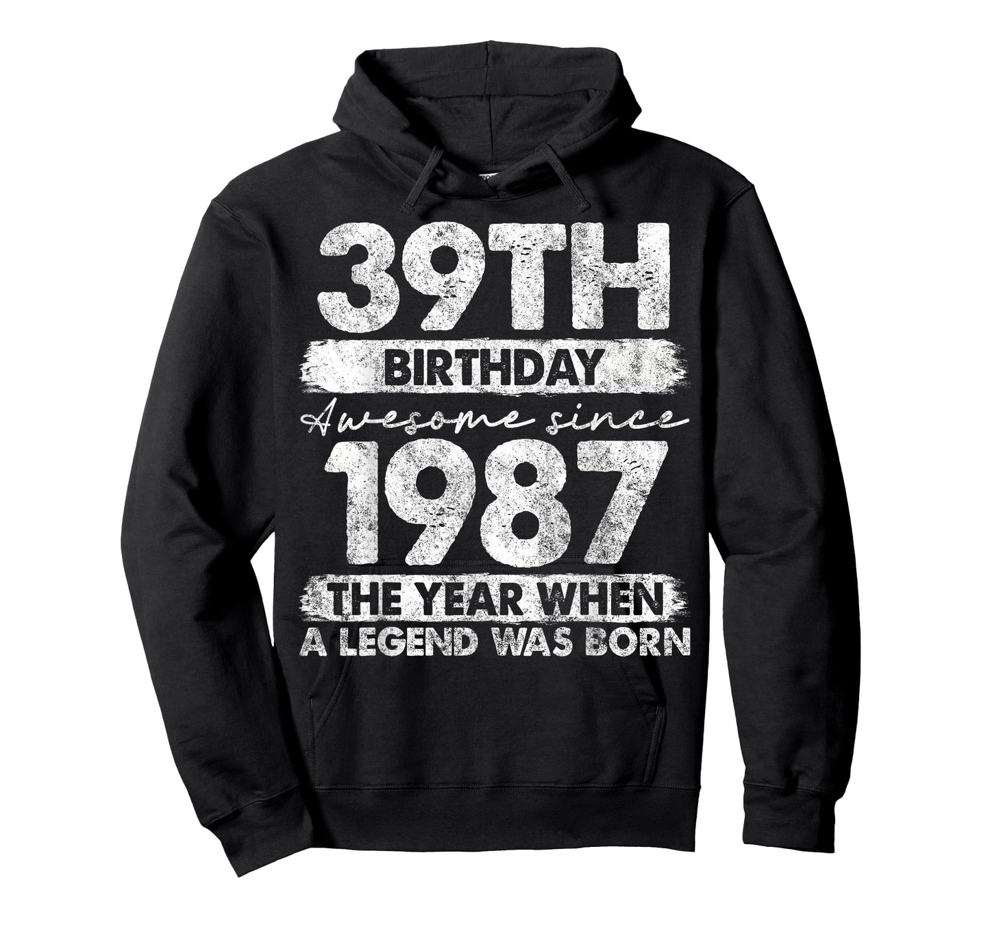 39 Year Old Gifts Vintage 1987 Limited Edition 39th Birthday T-Shirt