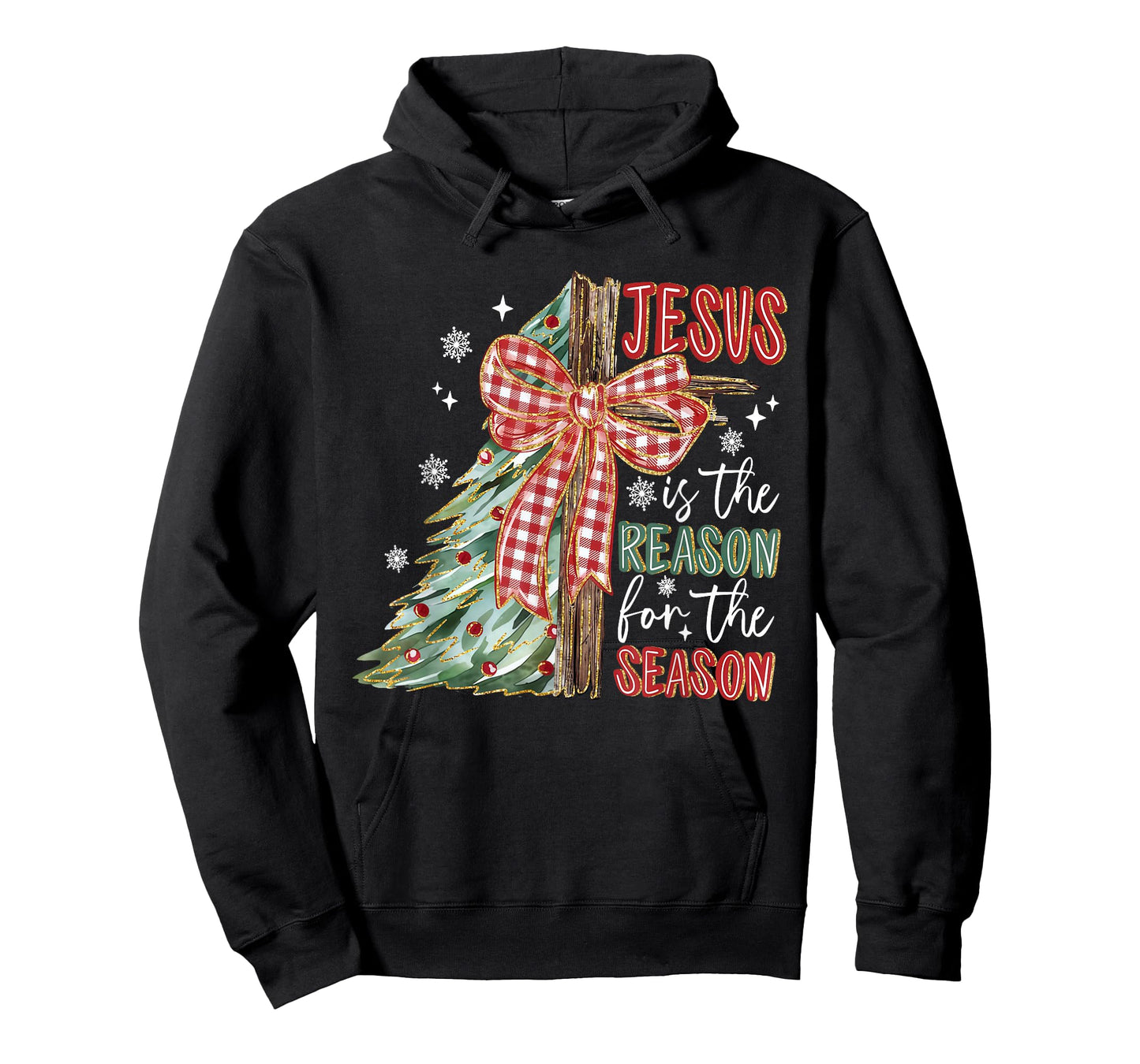 Jesus is The Reason for A Season Preppy Christmas T-Shirt