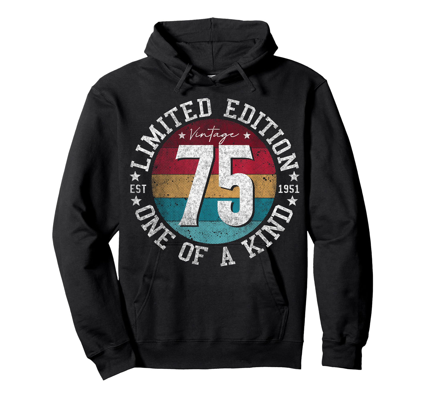 75 Year Old Gifts Vintage 1951 Limited Edition 75th Birthday T-Shirt