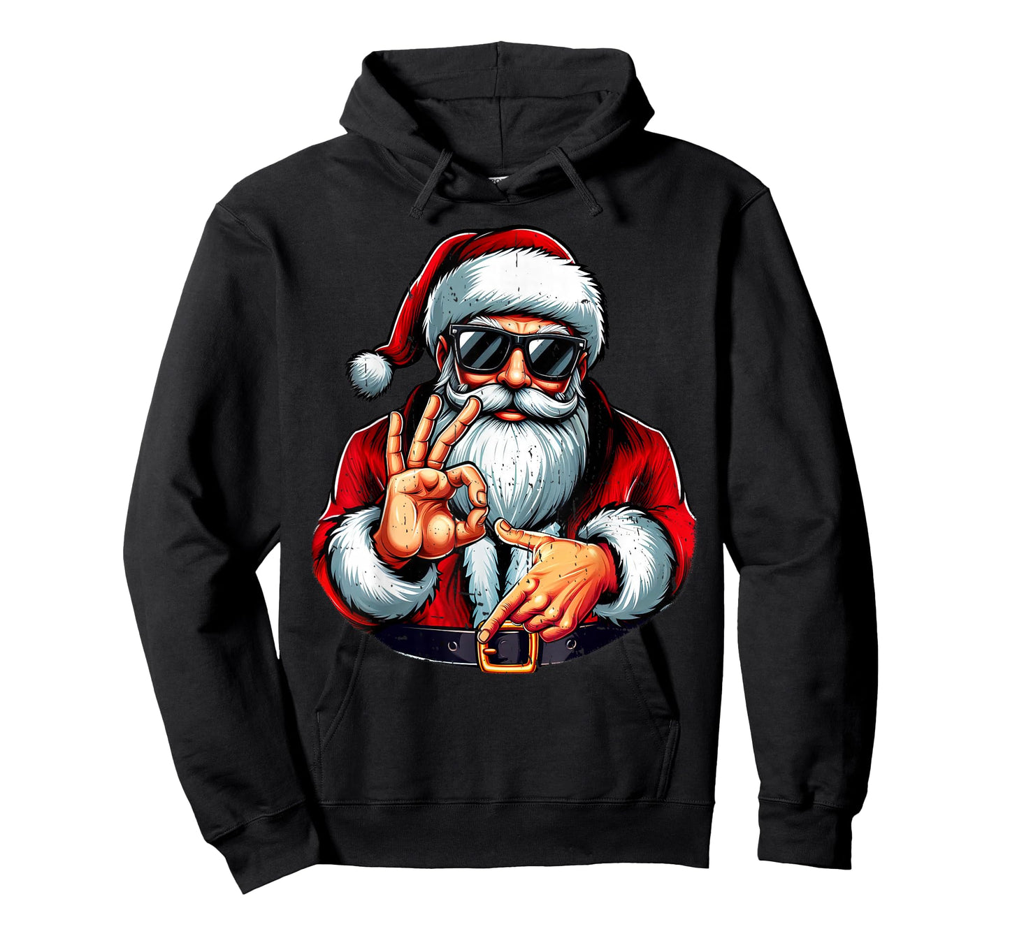Funny Six Seven 6 7 Meme Santa Christmas Shirt Men Boys Teen T-Shirt
