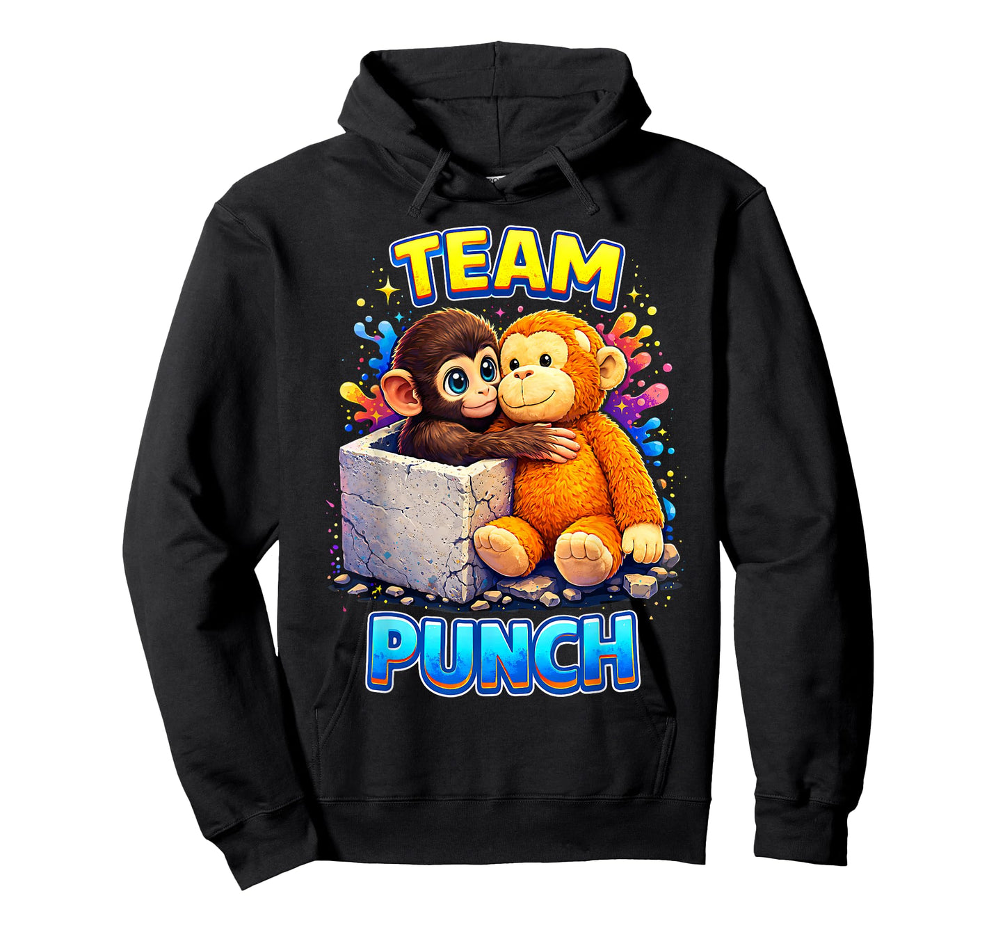 Cute Baby Monkey Named Punch Shirt Punch Monkey Supporter T-Shirt