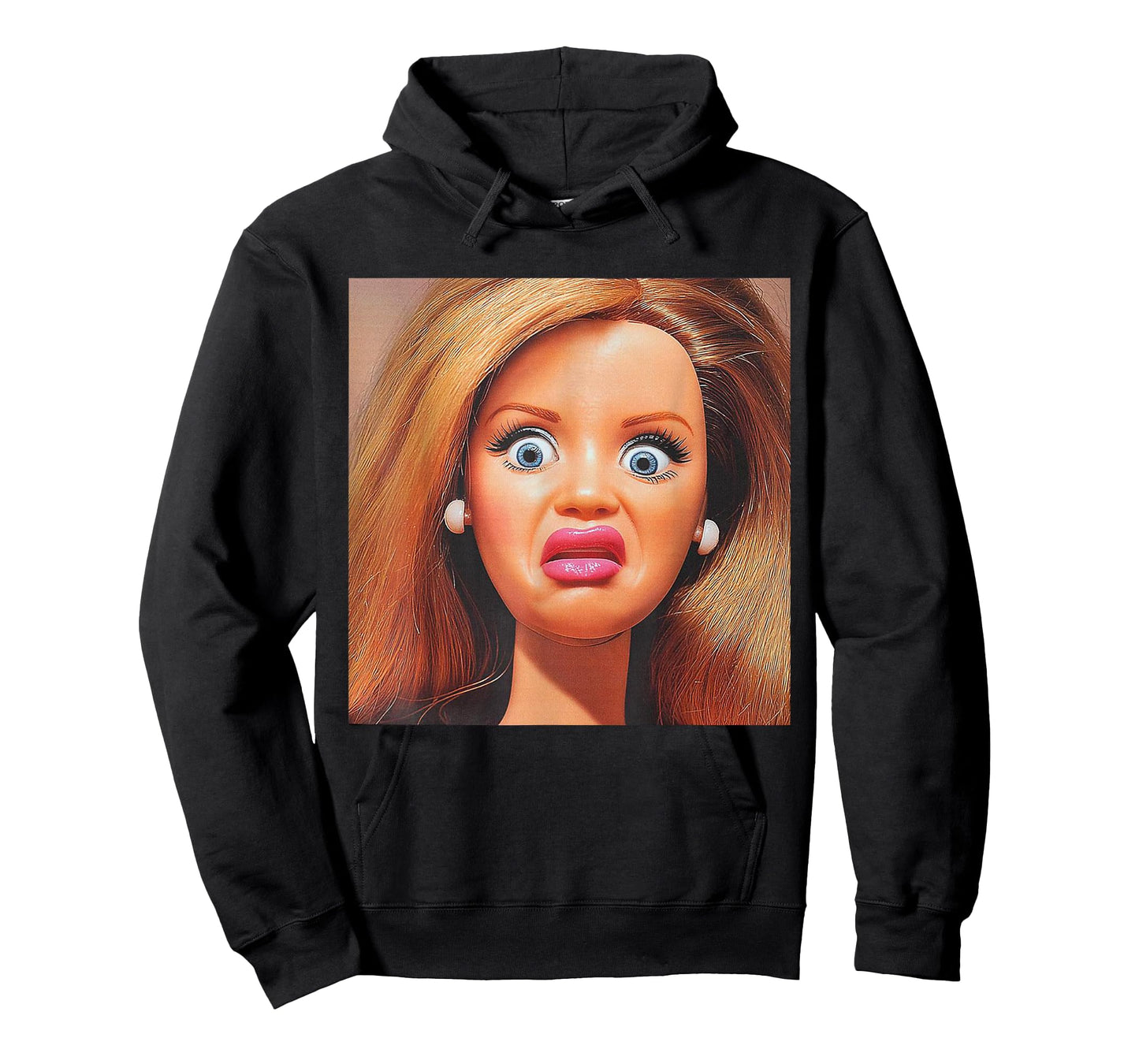 Funny Disgusting Doll face Meme Hilarious Sarcastic Gift Y2K T-Shirt