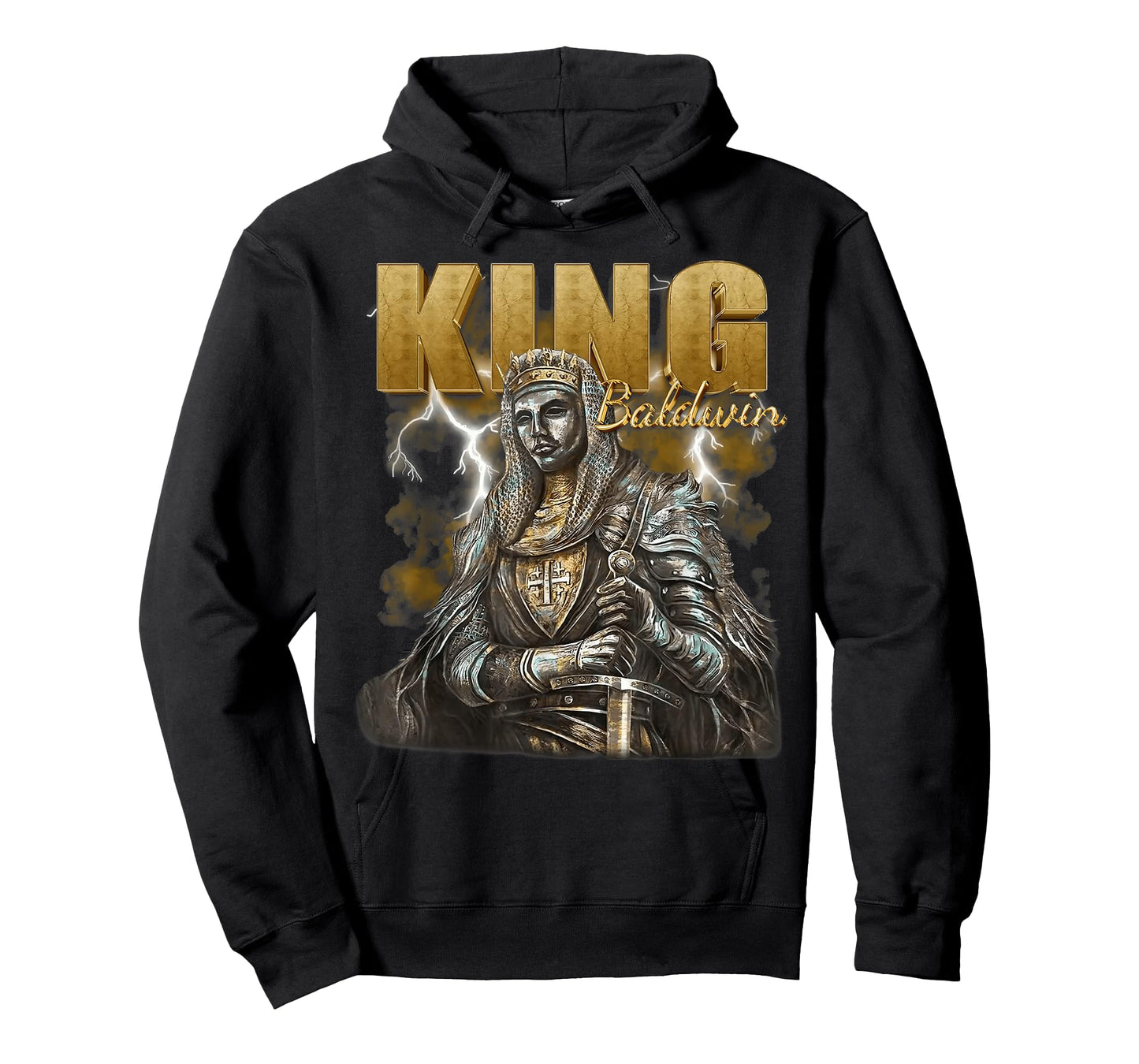 Sliver Mask King Baldwin IV Meme The Leper King Warrior T-Shirt