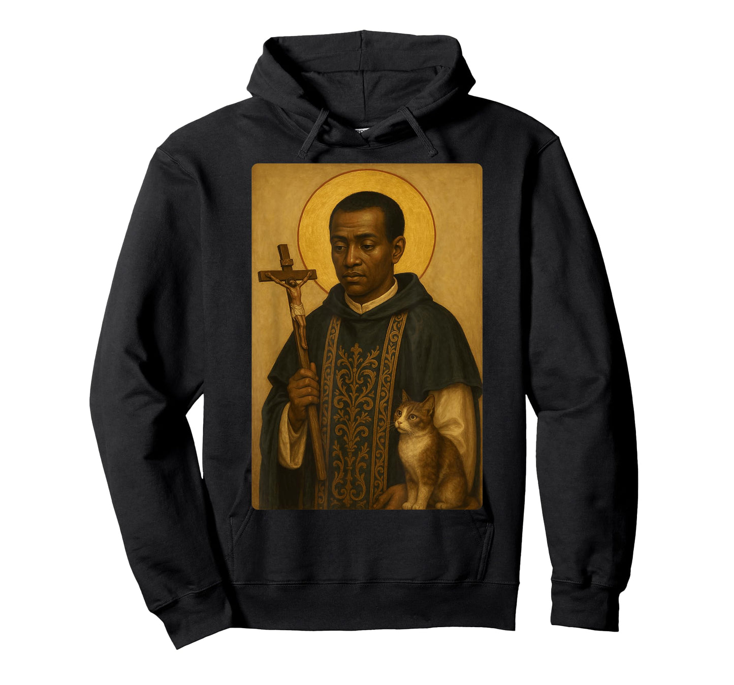 Holy Catholic Icon of St. Martin de Porres T-Shirt