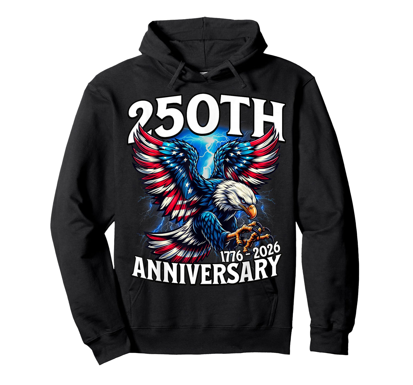 Eagle 250th Anniversary 1776–2026, Independence Day T-Shirt