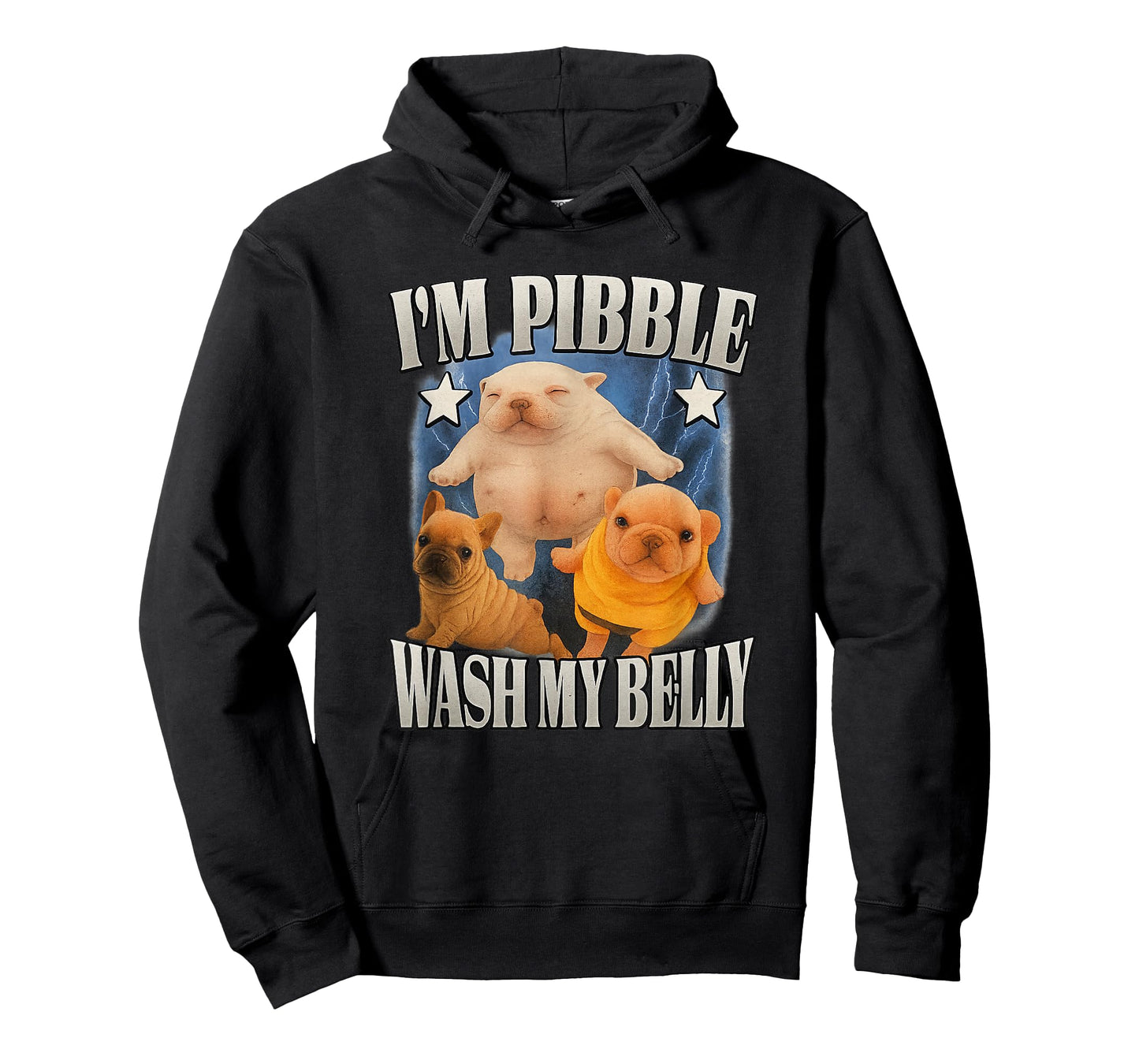 Silly Meme pibble Meme wash My Belly Clean My Belly Meme T-Shirt