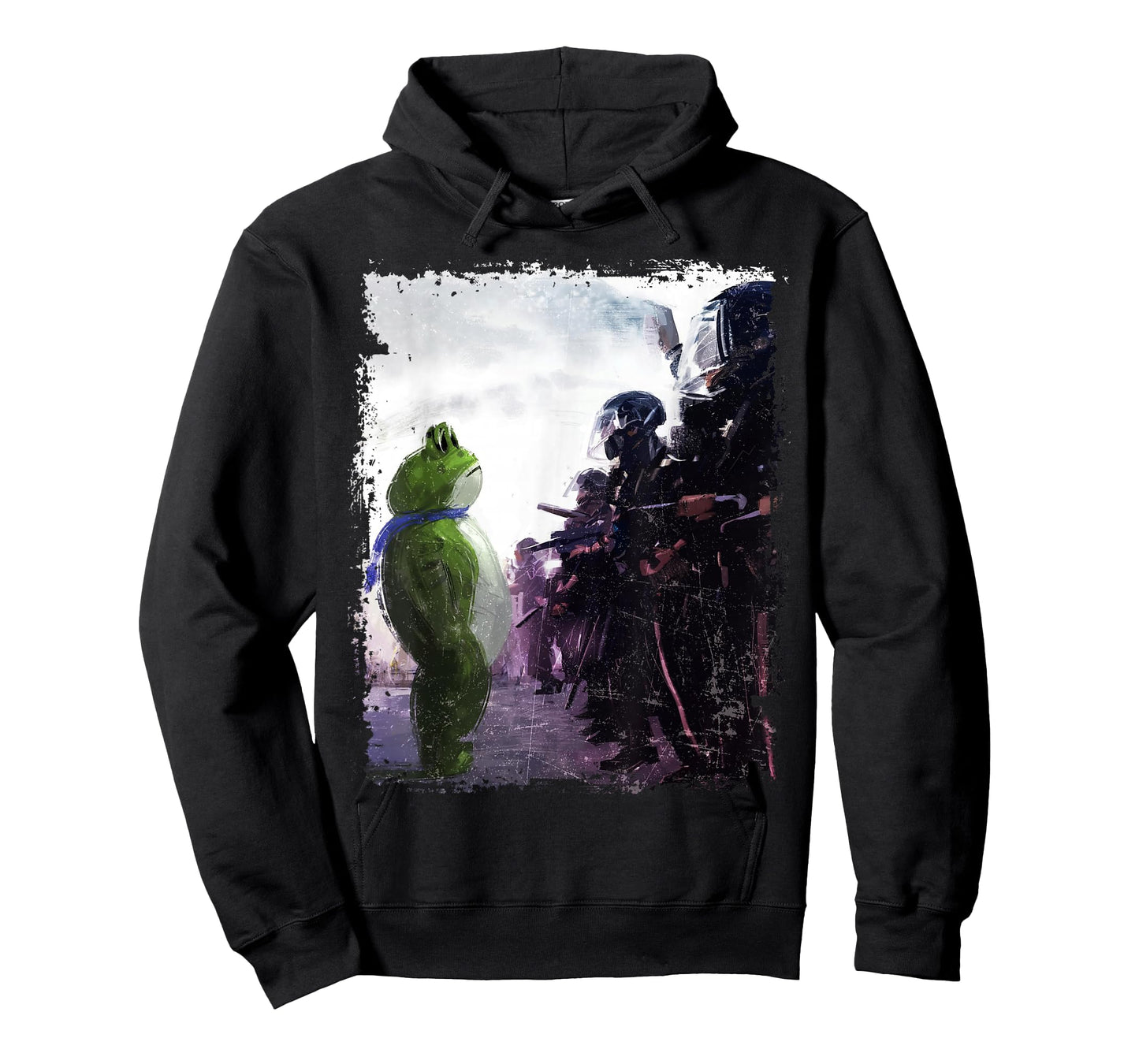 Portland Frog Protest Shirt Funny Portland Frog Protest T-Shirt