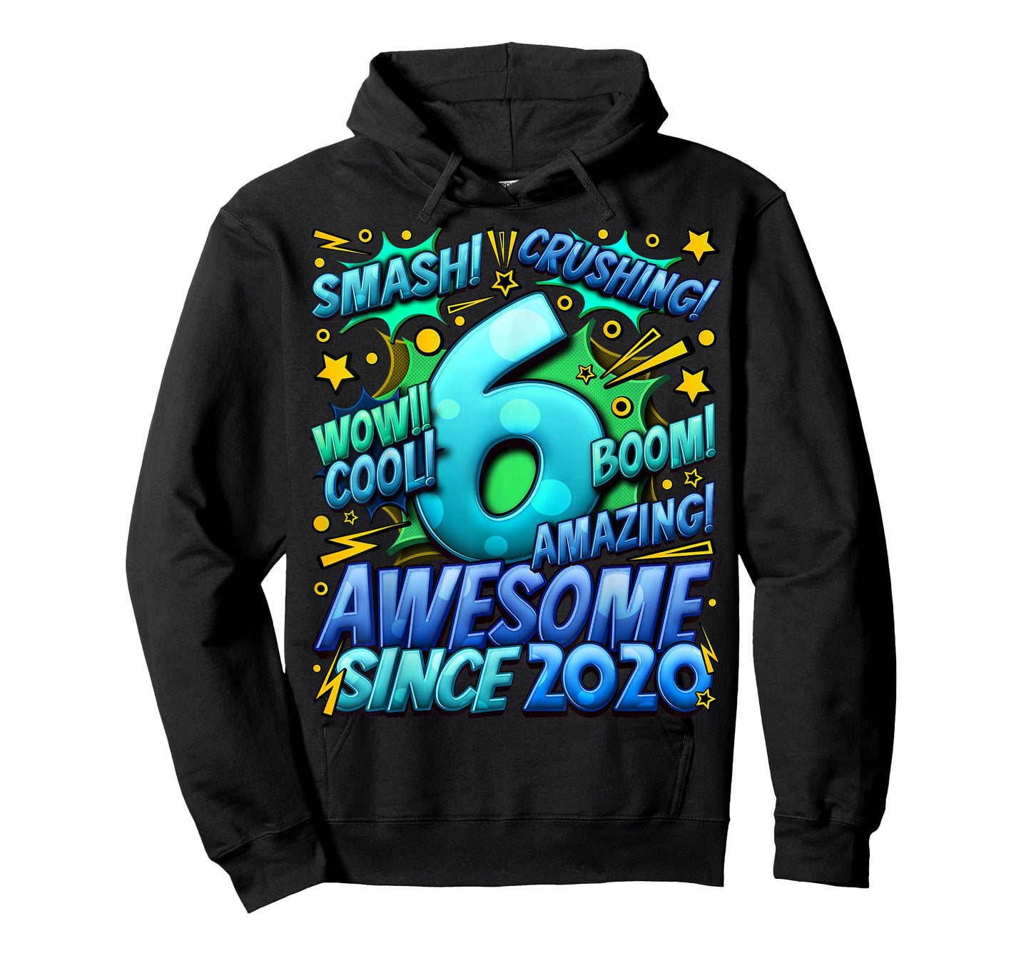 6 Year Old Gifts for Boys 6th Birthday Boy 6 Year Old Boy T-Shirt