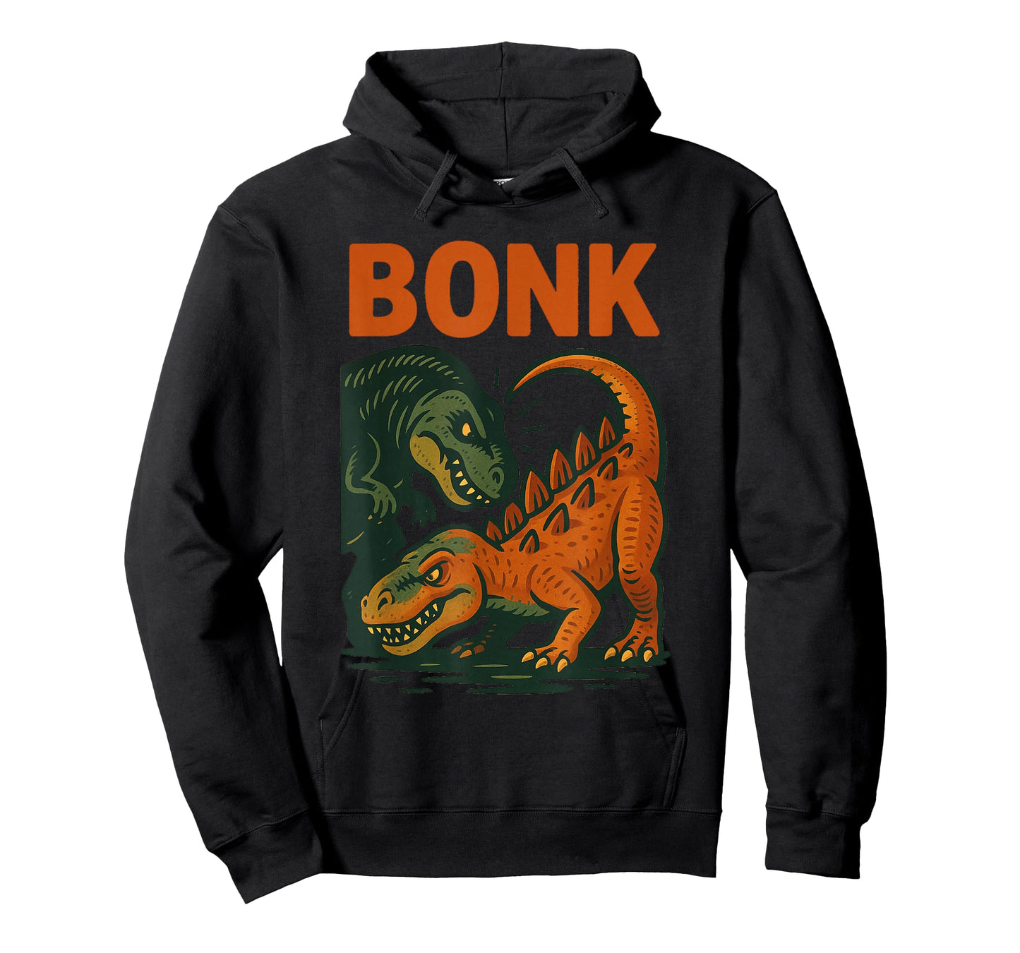 Bonk Dinosaur Funny Prehistoric Humor Design T-Shirt