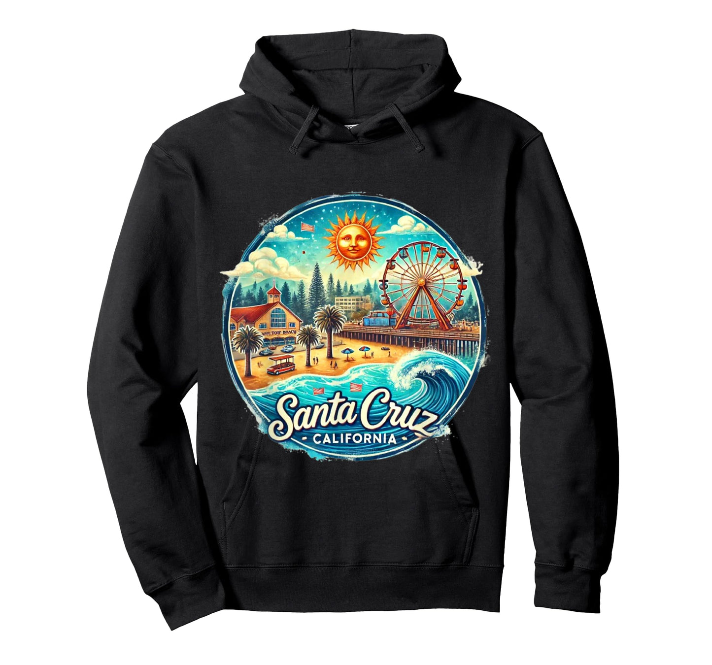 Santa Cruz CA California T-Shirt