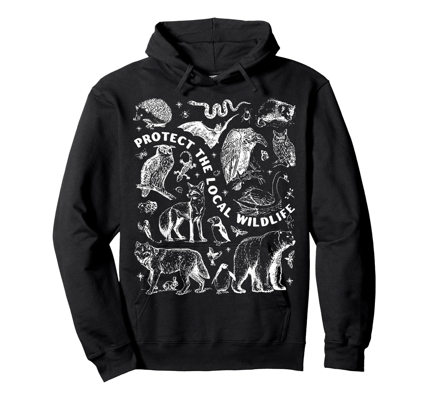 Protect The Local Wildlife Forest Animals Nature Woodland T-Shirt