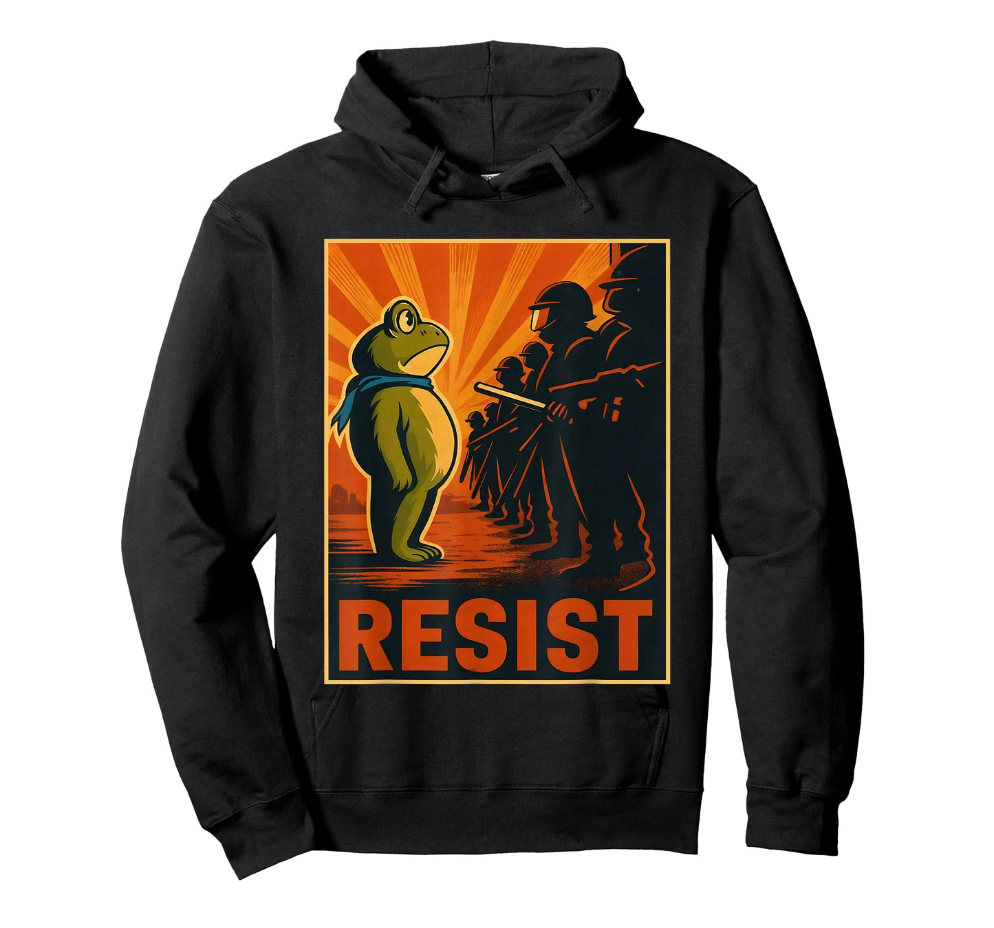 Frog Resist Portland Frog Protest - Portland Frog Activist T-Shirt