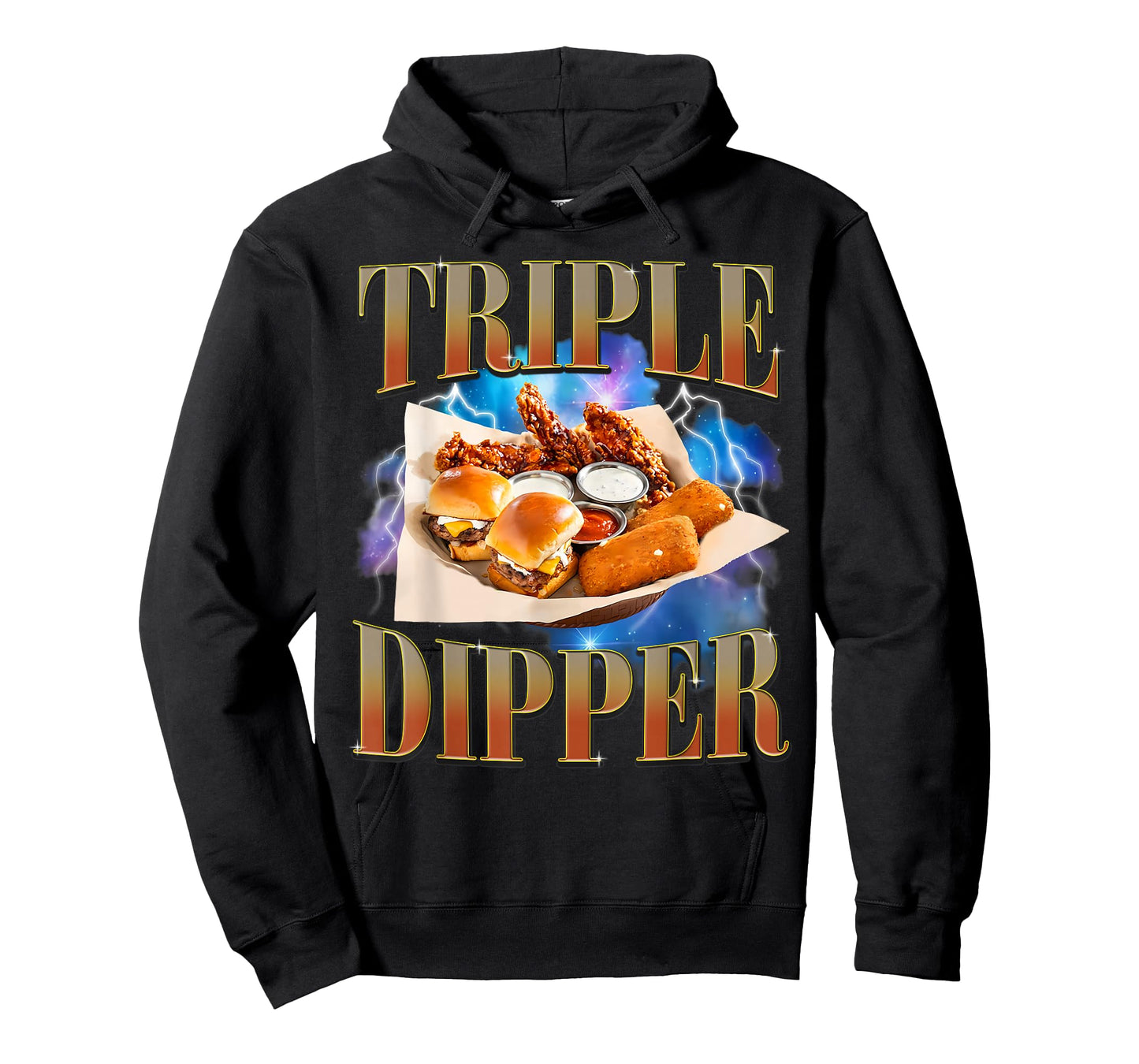 Fast Food Lovers Hamburger Chicken Nugget Foodie Men Women T-Shirt