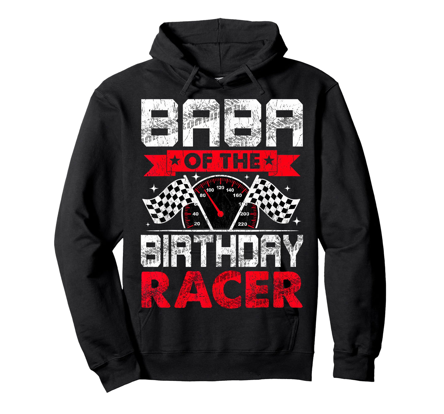 Baba of The Birthday Racer Bday Racing Car Family T-Shirt