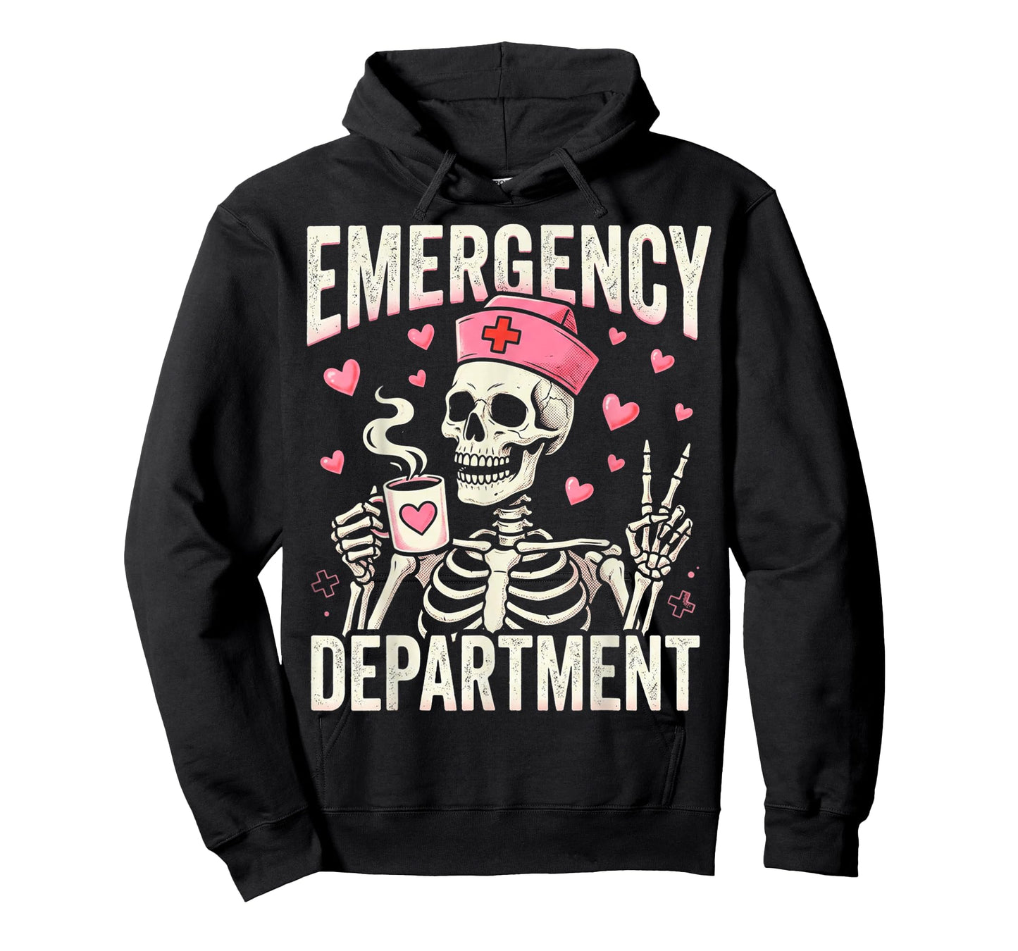 Cute Emergency Department Valentine ER Valentines Nurse T-Shirt
