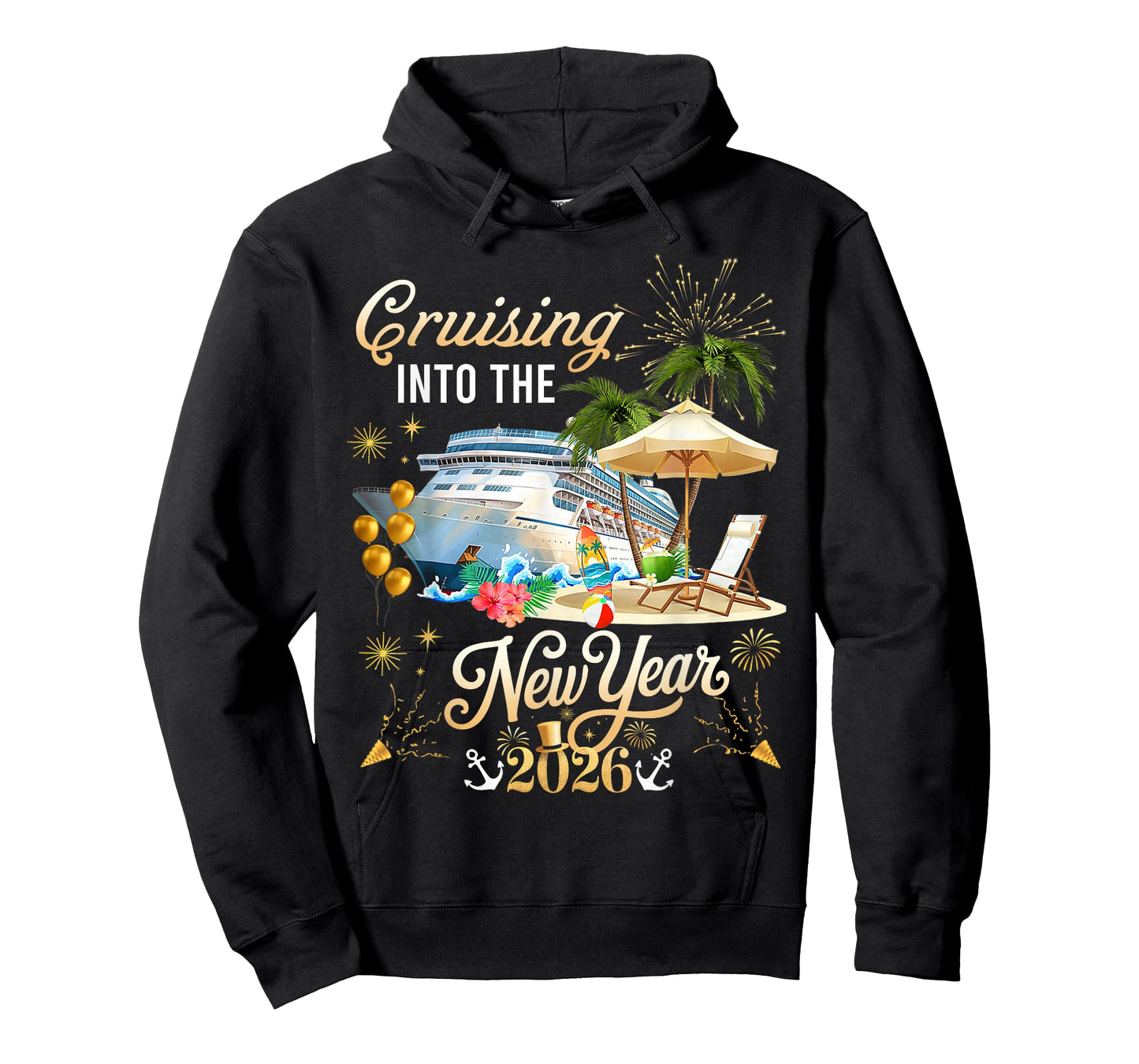 Cruising Into The New Year 2026 Happy New Year 2026 T-Shirt