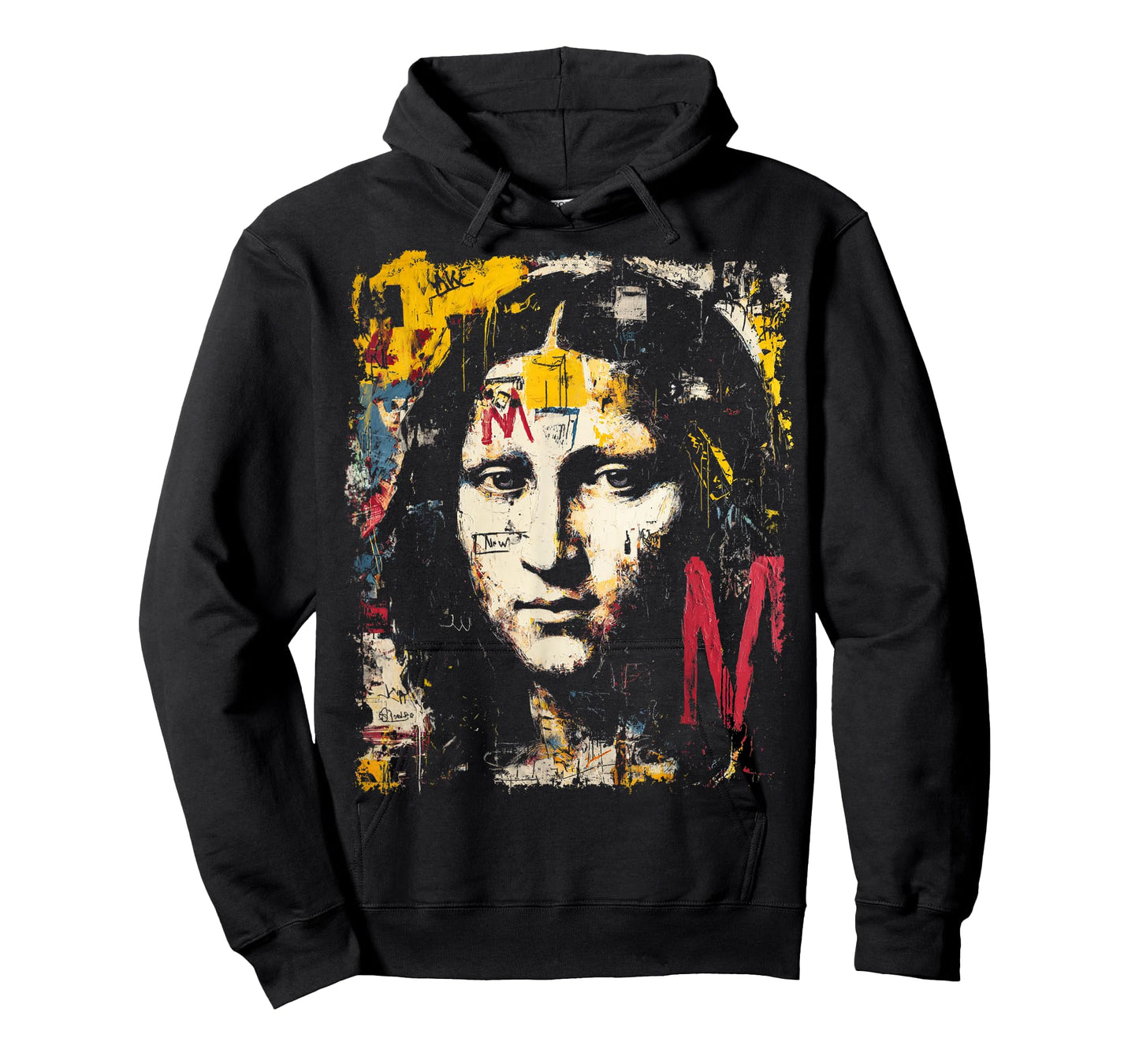 Pop Art Style Women's 80's Graffiti Graphic Designer T-Shirt
