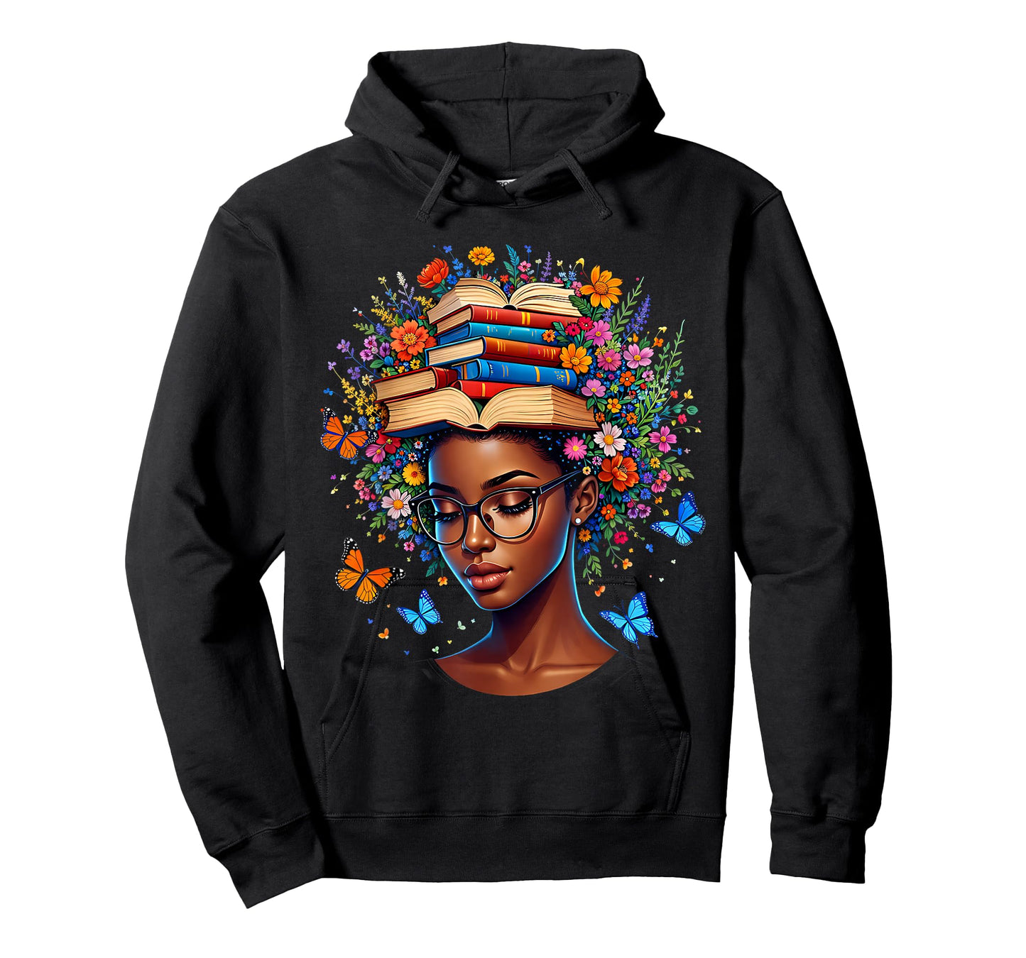 Black Month Honoring Past Inspiring Pride Melanin Book T-Shirt