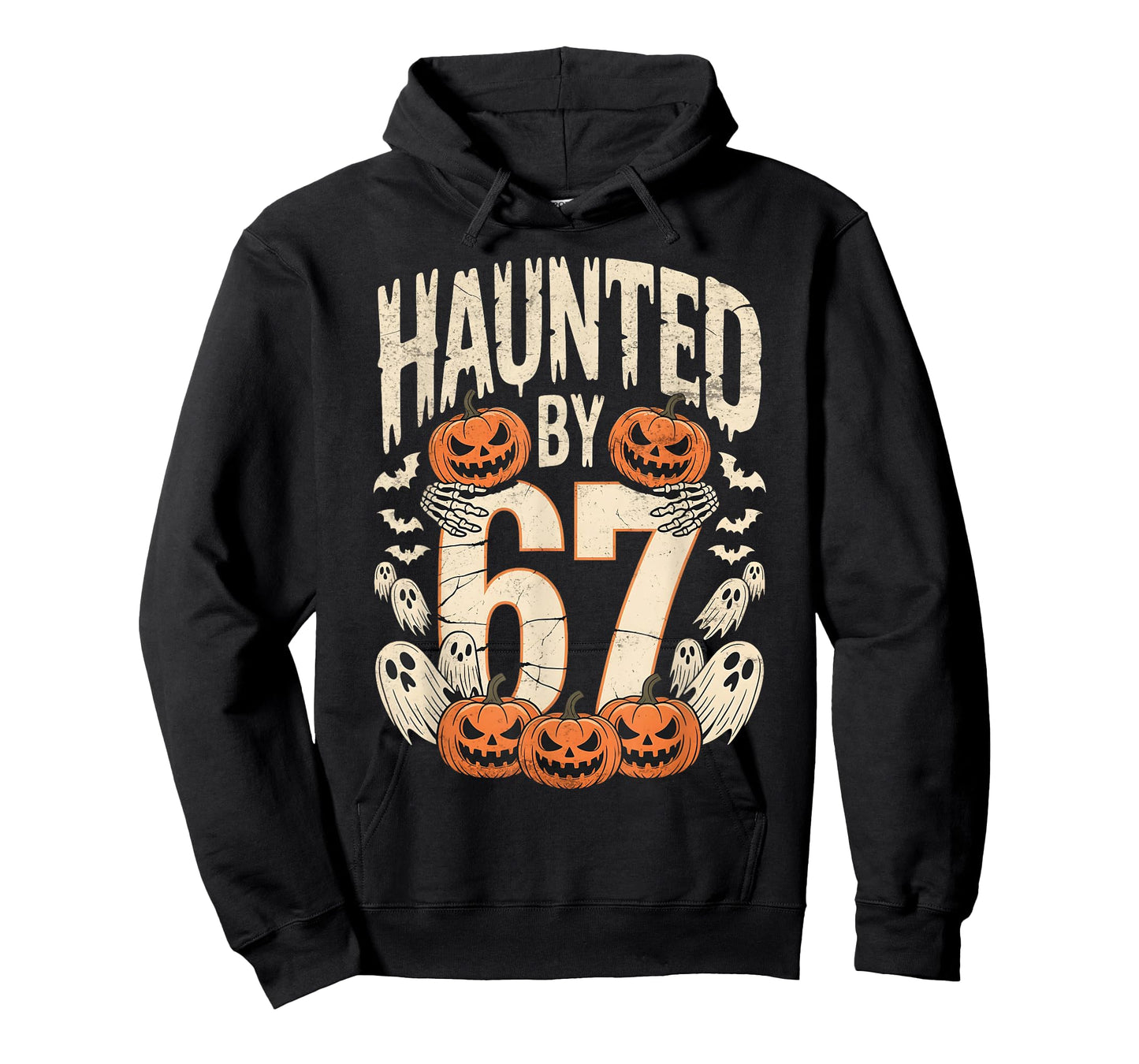 Haunted by 67 Six Seven Halloween T-Shirt