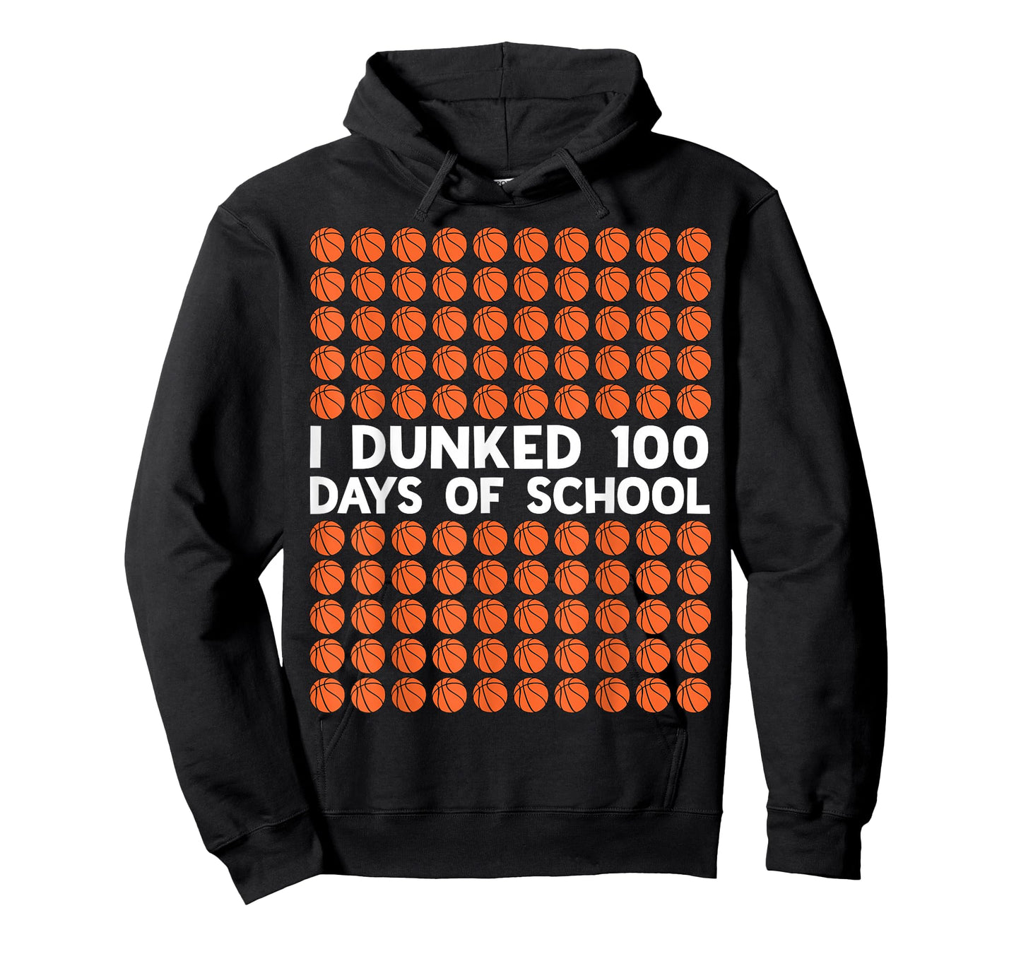 I Dunked 100 Days of School Basketball 100th Day Kids Boys T-Shirt