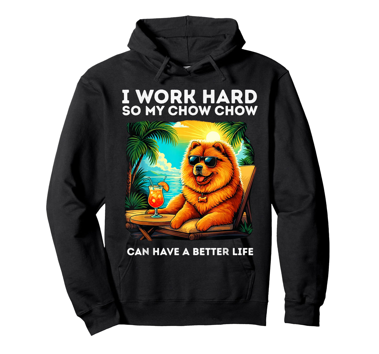 Funny Chow Chow Dog Design Chow Chow Lover T-Shirt