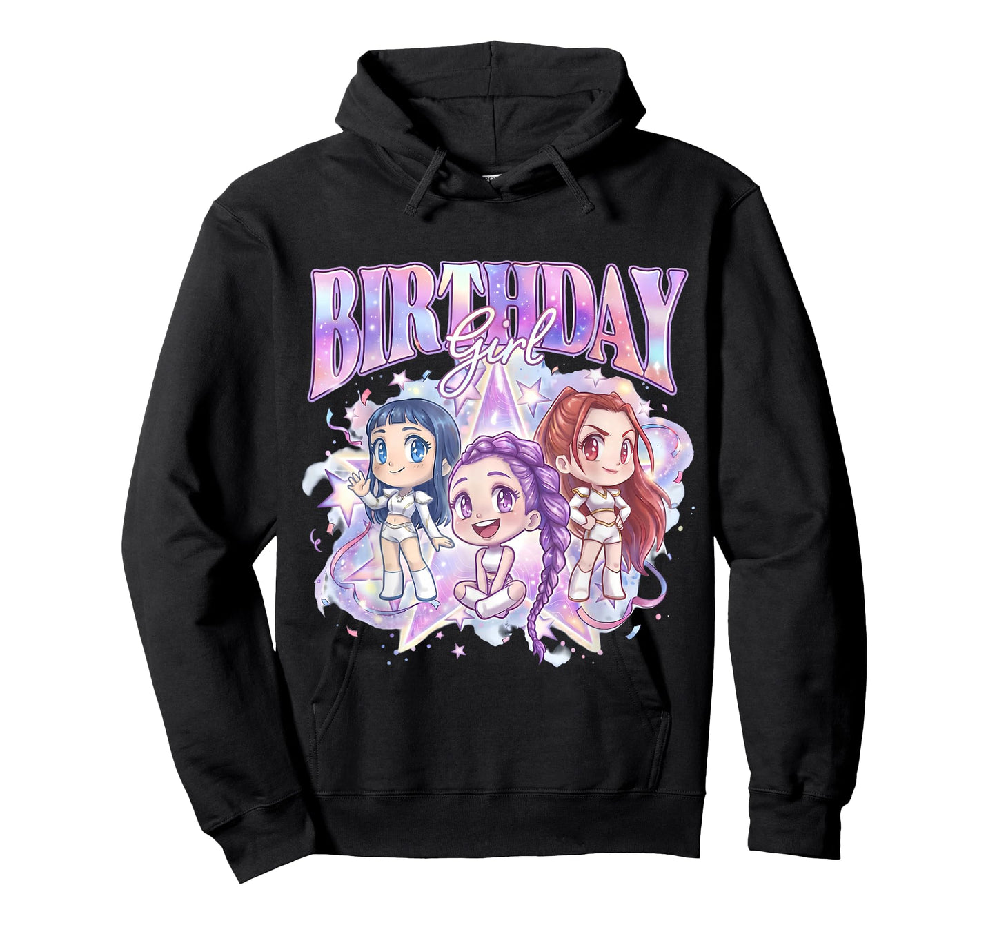 It's My Birthday Cute Chibi Kpop Funny Birthday Girl Korean T-Shirt