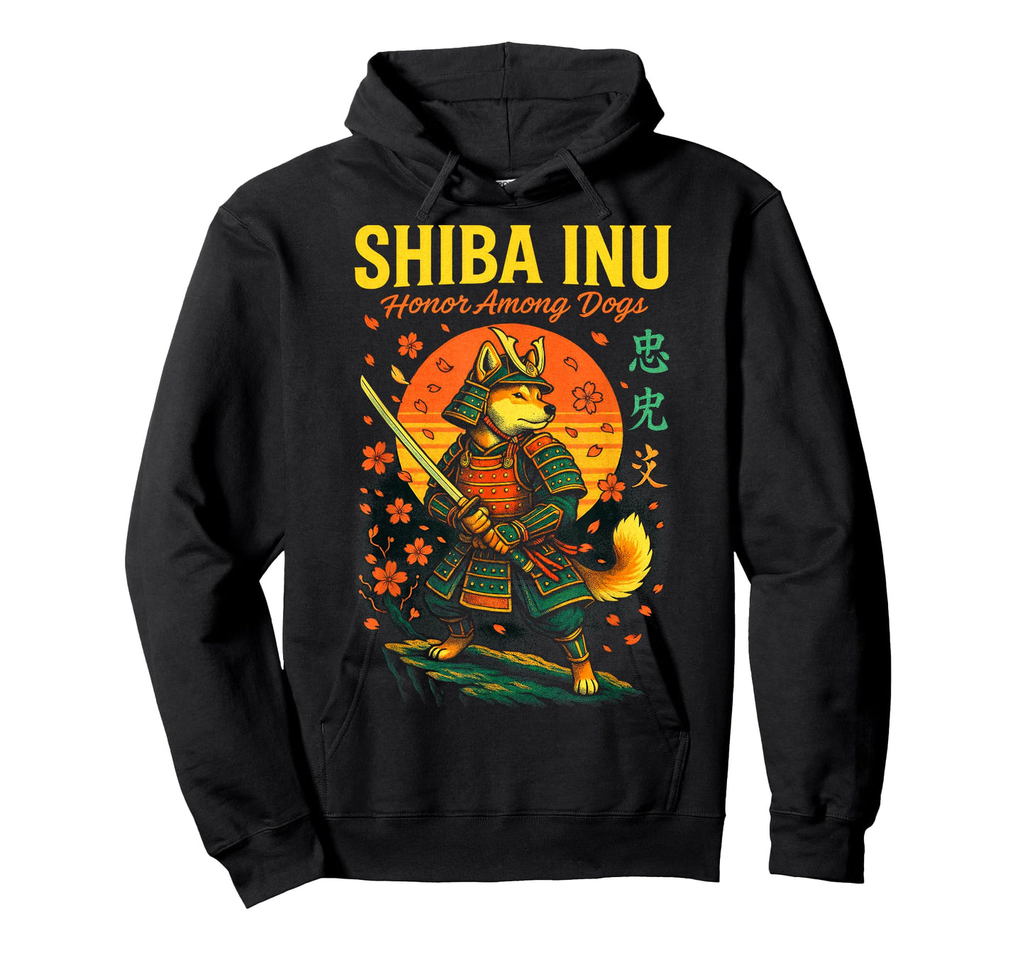 Ukiyo Frog Dragon Samurai Tiger Asia Japan Shiba Inu T-Shirt