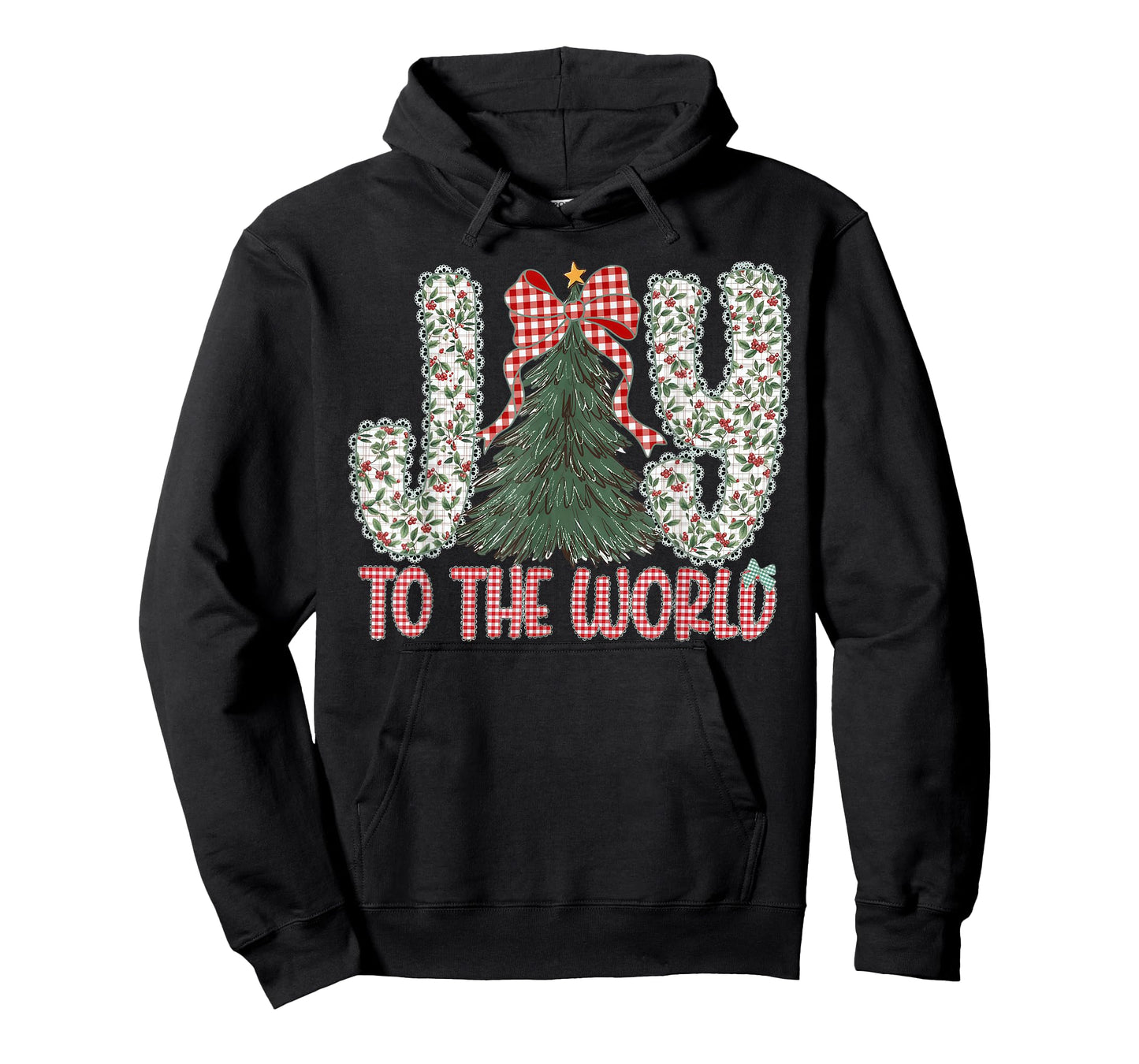 Joy to The World Jesus Christian Christmas Xmas Tree Holiday T-Shirt