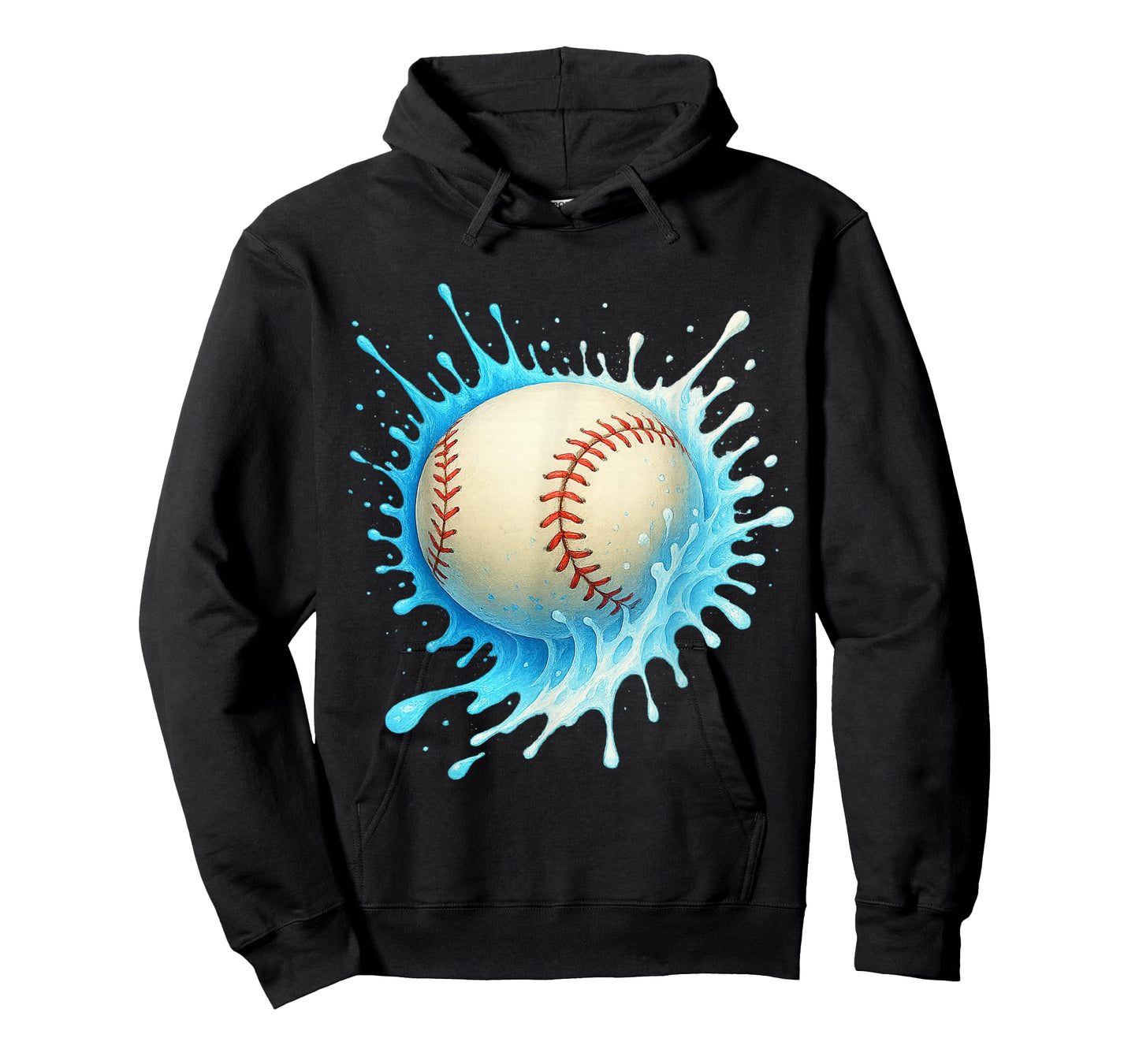 Baseball Drip Team for Boys and Girls Ice Cream Cool T-Shirt