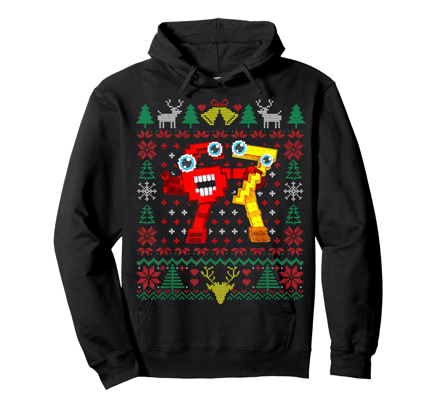 Funny Secret 67 Six Seven 6-7 Brainrot Christmas Ugly Xmas T-Shirt