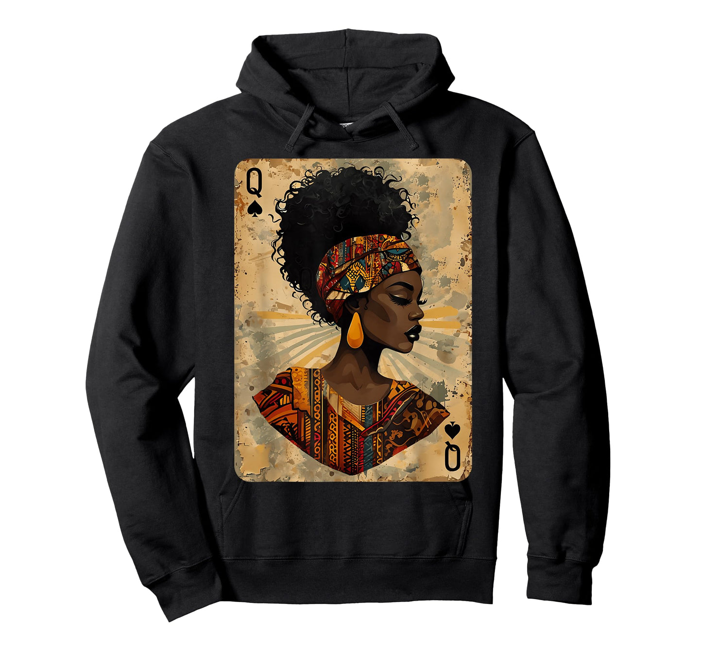 Black History Black Queen Spade Afro Dope Melanin Woman T-Shirt
