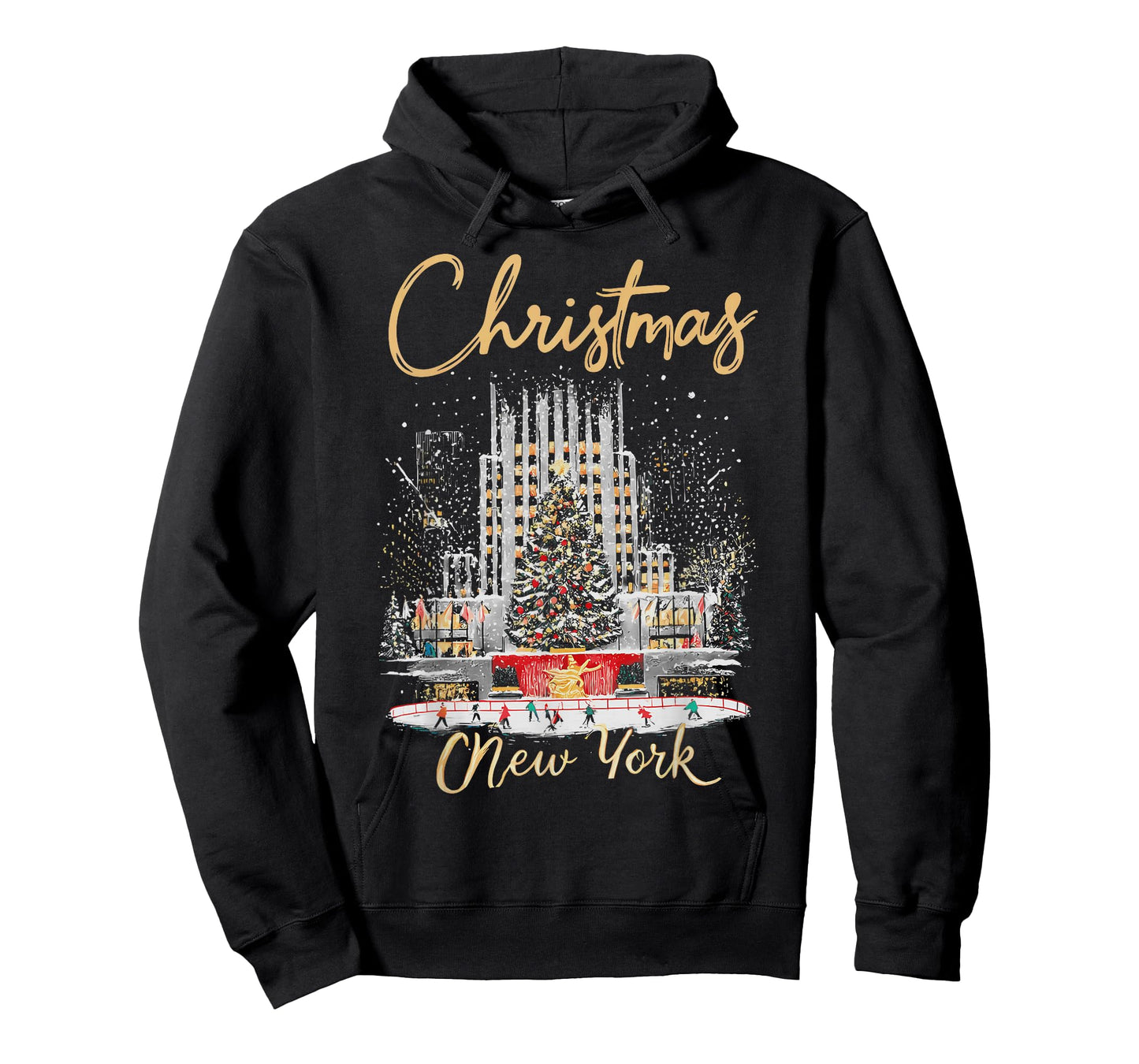 New York NY Christmas Girl Trip Matching T-Shirt