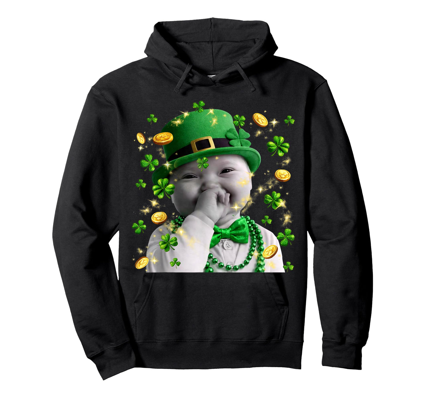 Funny Niche Ai Baby Meme St Patricks Day Party T-Shirt