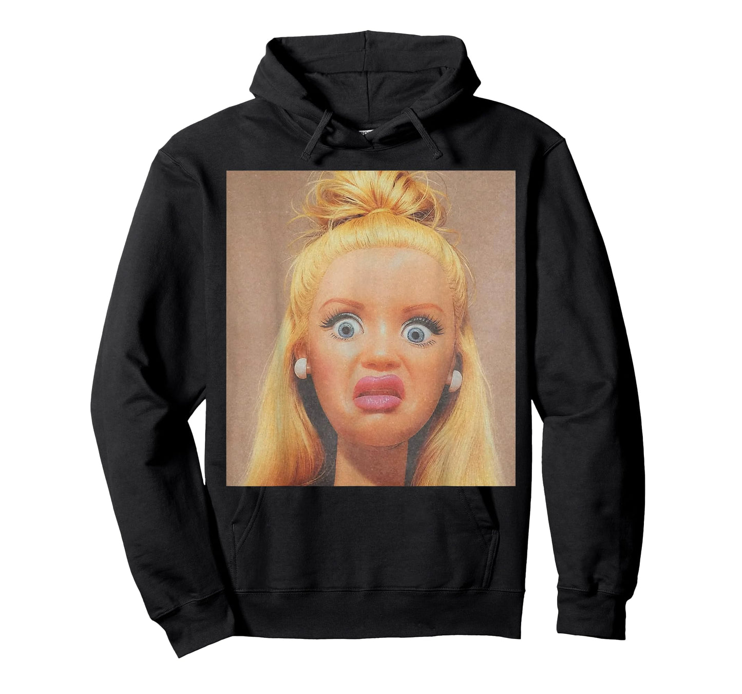 Funny Disgusting Doll face Meme Hilarious Sarcastic T-Shirt